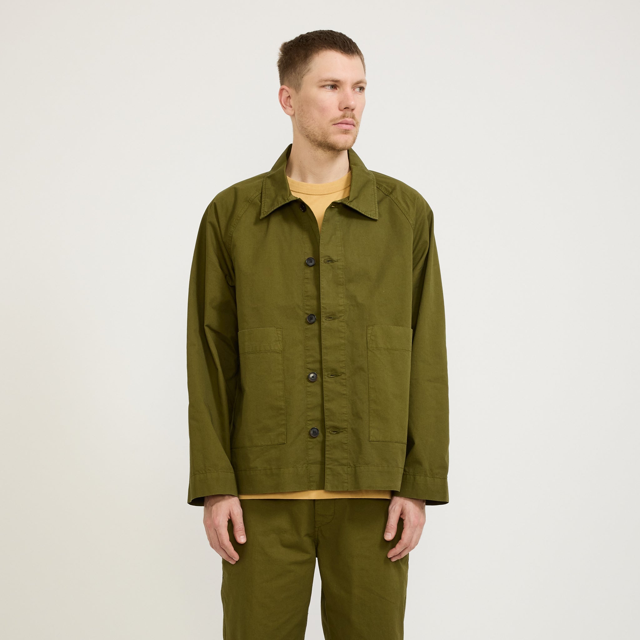 Parages | Coach Light Jacket Olive | Maplestore