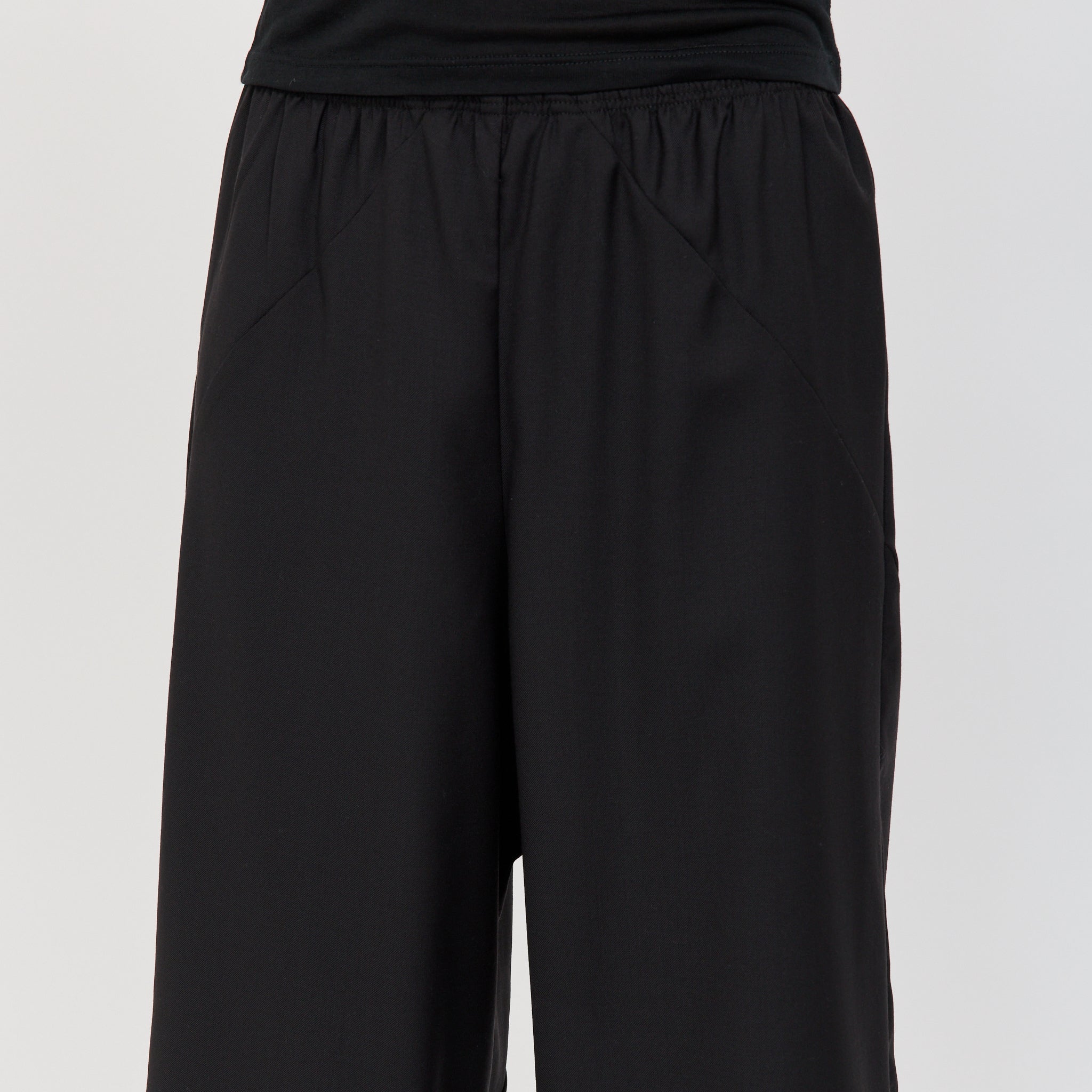 Paris Georgia | Bias Wool Pants Black | Maplestore