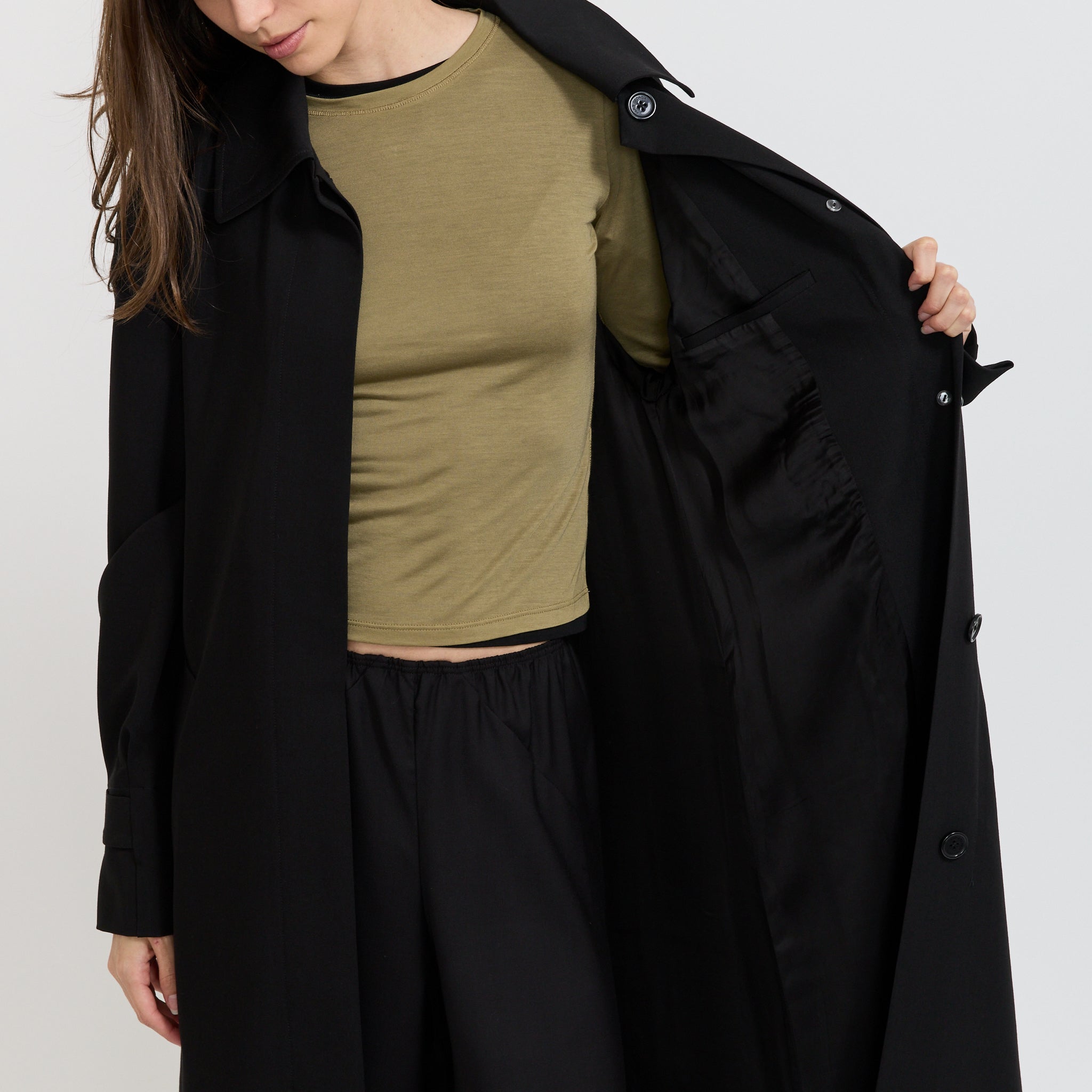 Paris Georgia | Marianne Trench Black | Maplestore