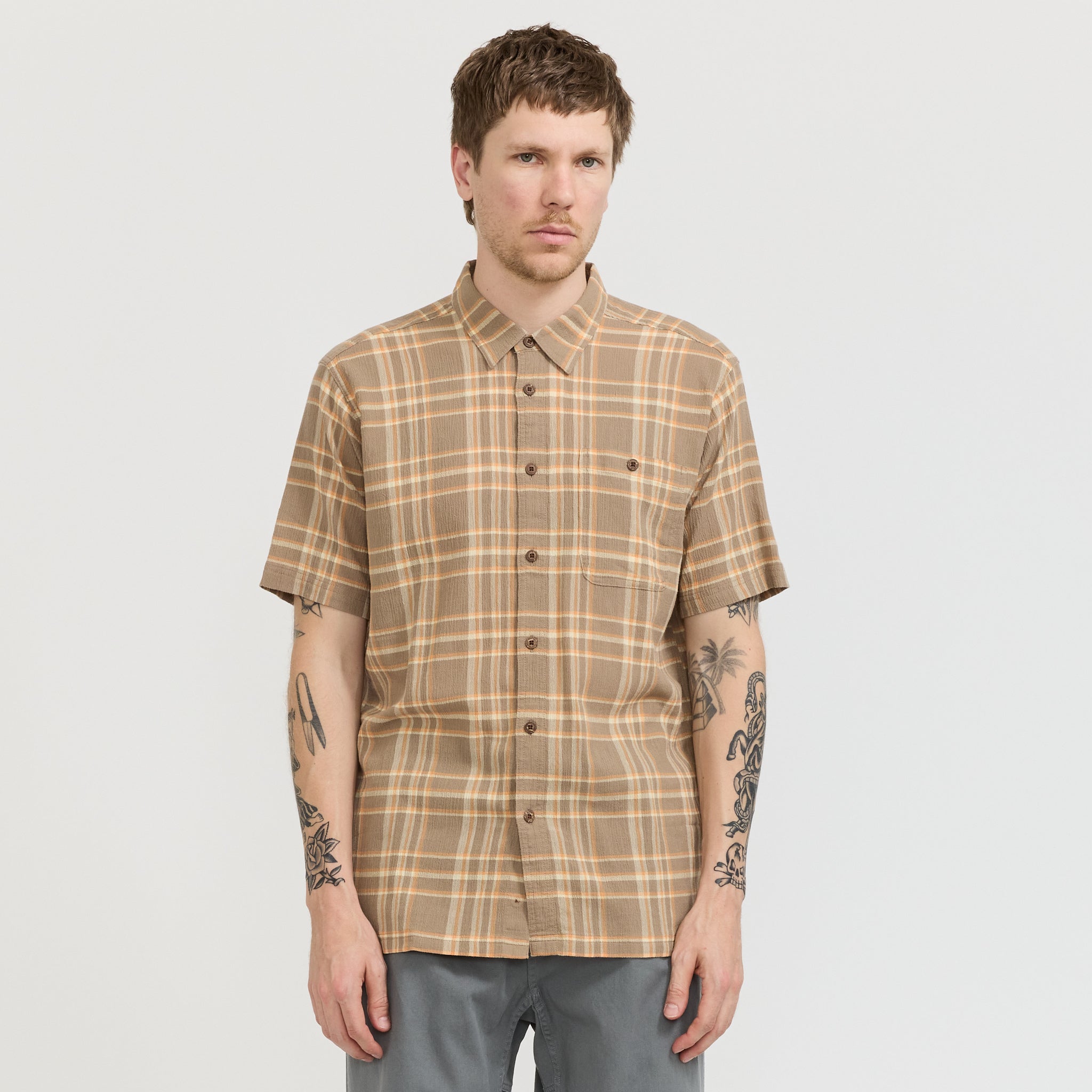 Patagonia | A/C Shirt Bloom: Seabird Grey | Maplestore