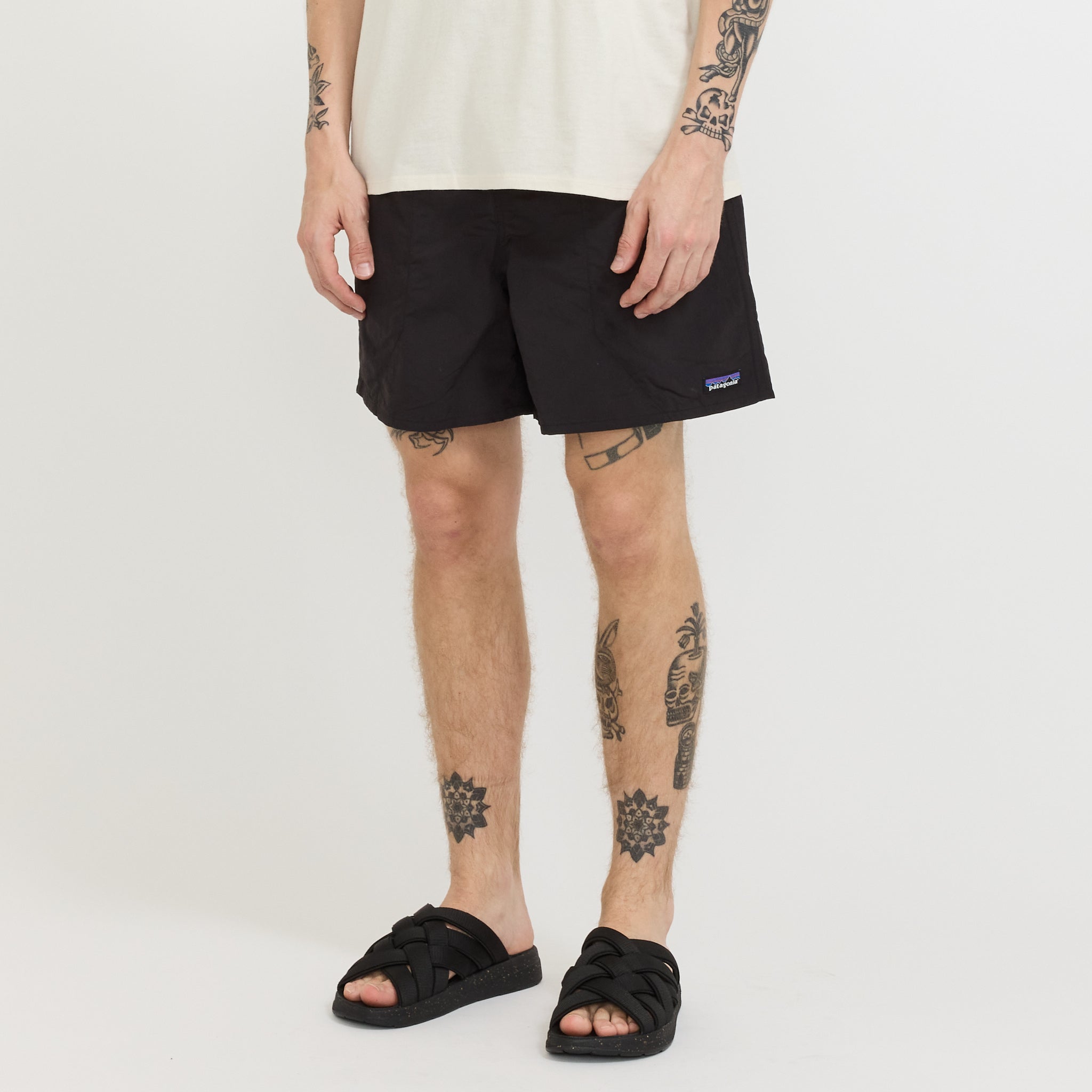 Baggies Shorts - 5 in. Black w/Black