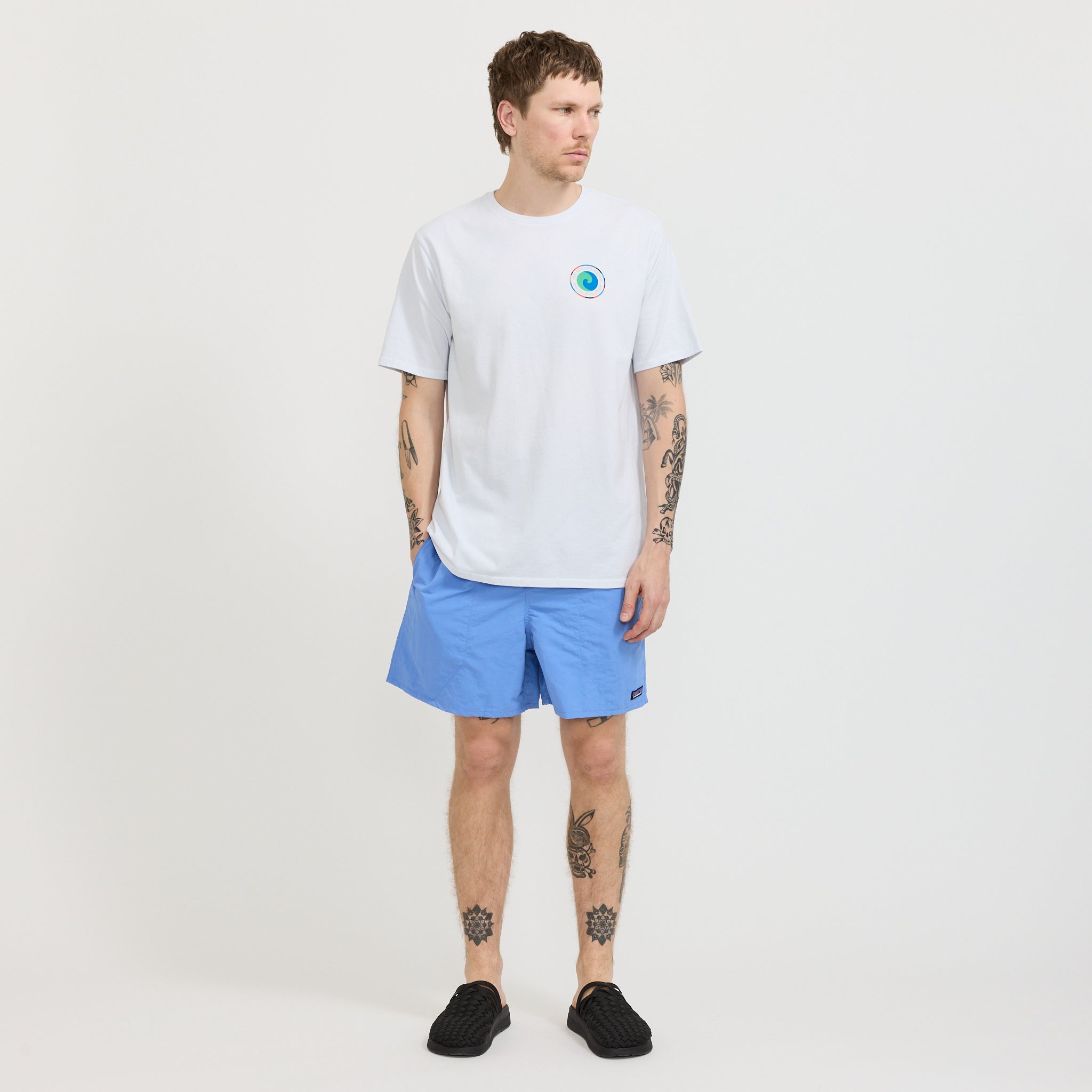Baggies Shorts - 5 in. Flourish: Abundant Blue