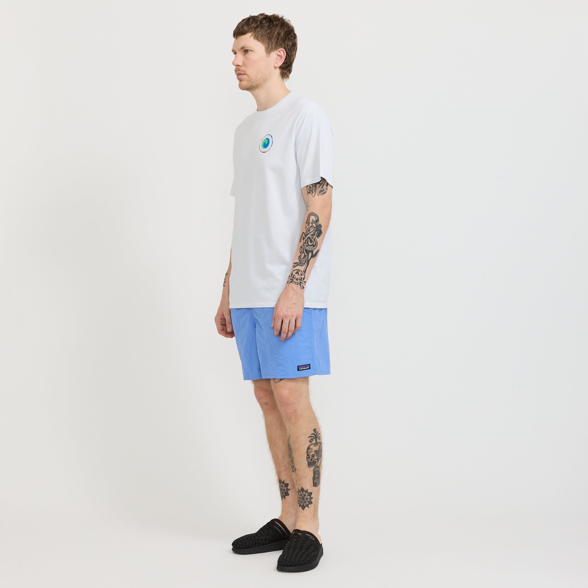 Baggies Shorts - 5 in. Flourish: Abundant Blue