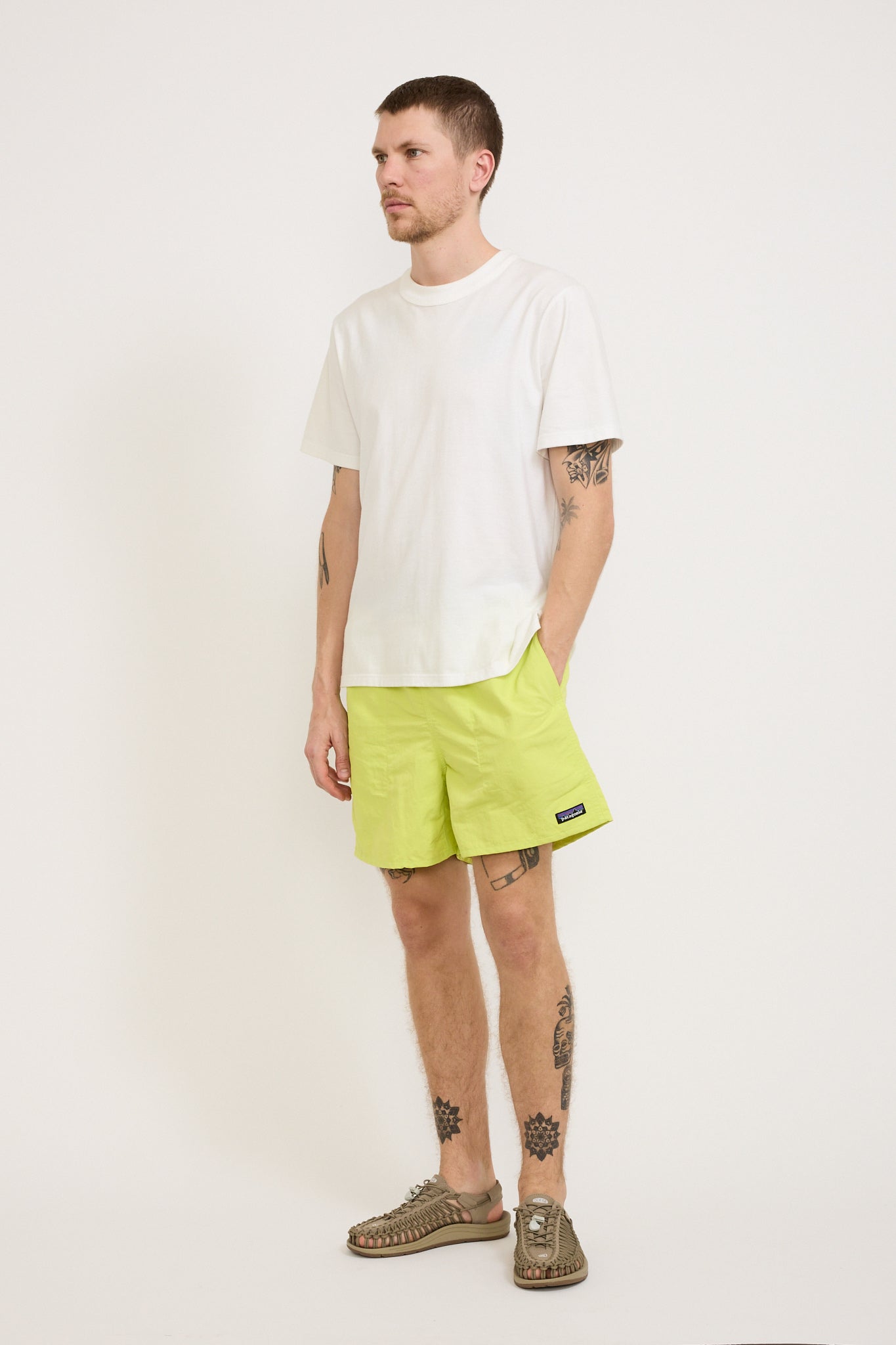Patagonia Baggies Shorts 5 in. Phosphorus Green Maplestore