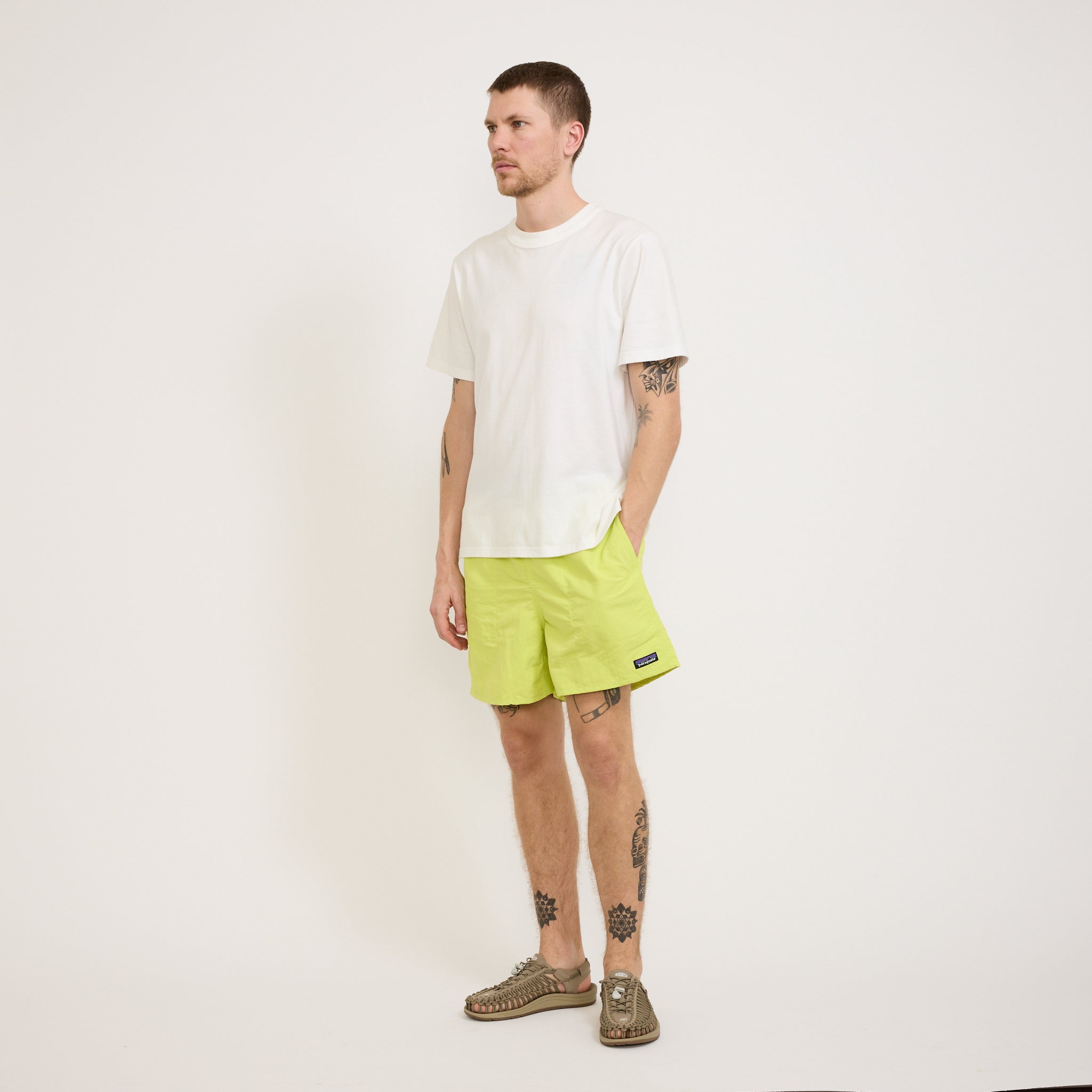 Baggies Shorts 5 in. Phosphorus Green