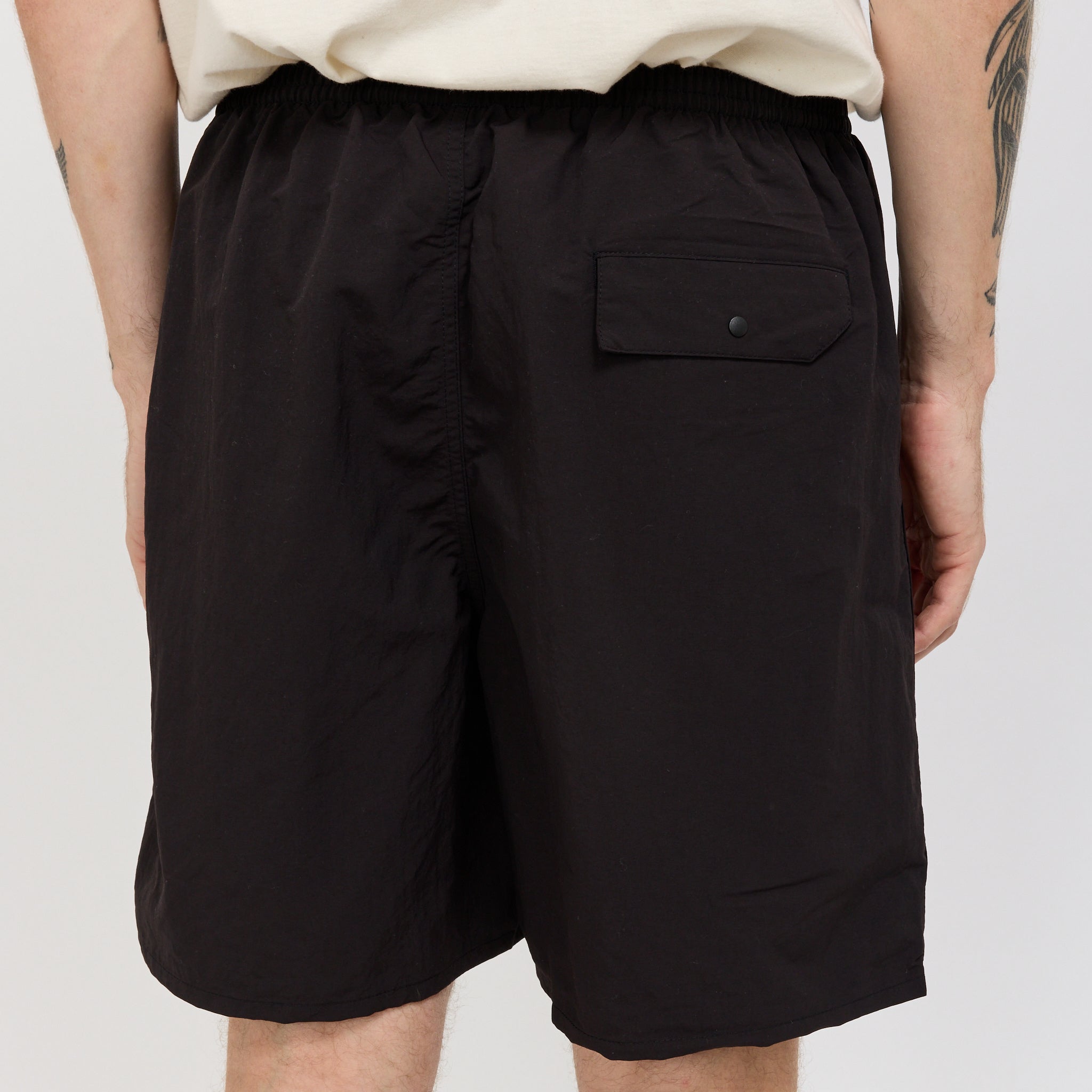 Baggies Shorts Longs - 7 in. Black w/Black