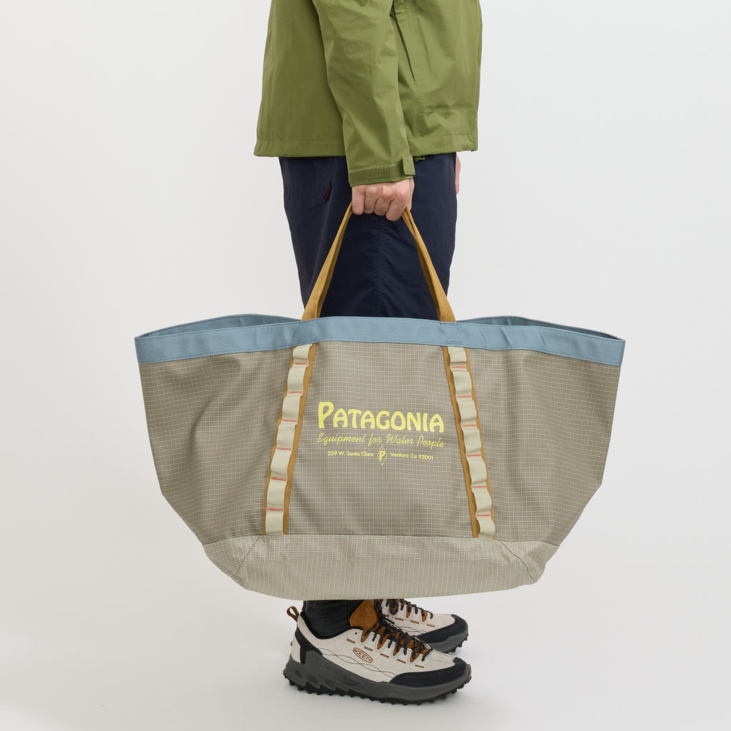 patagonia black hole gear tote stores Patagonia Black Hole Gear Tote Water People Banner: Weathered Stone