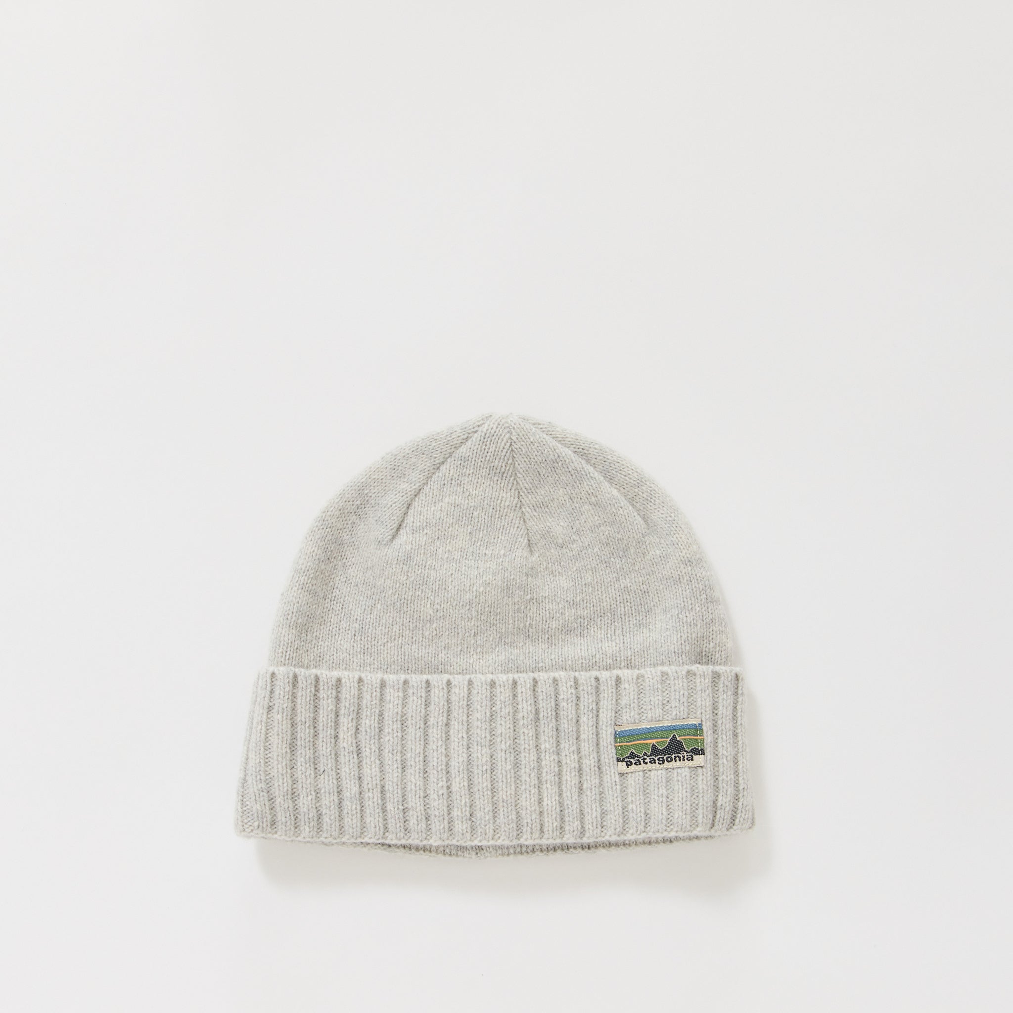 Patagonia | Brodeo Beanie OG Legacy Label: Crisp Grey | Maplestore