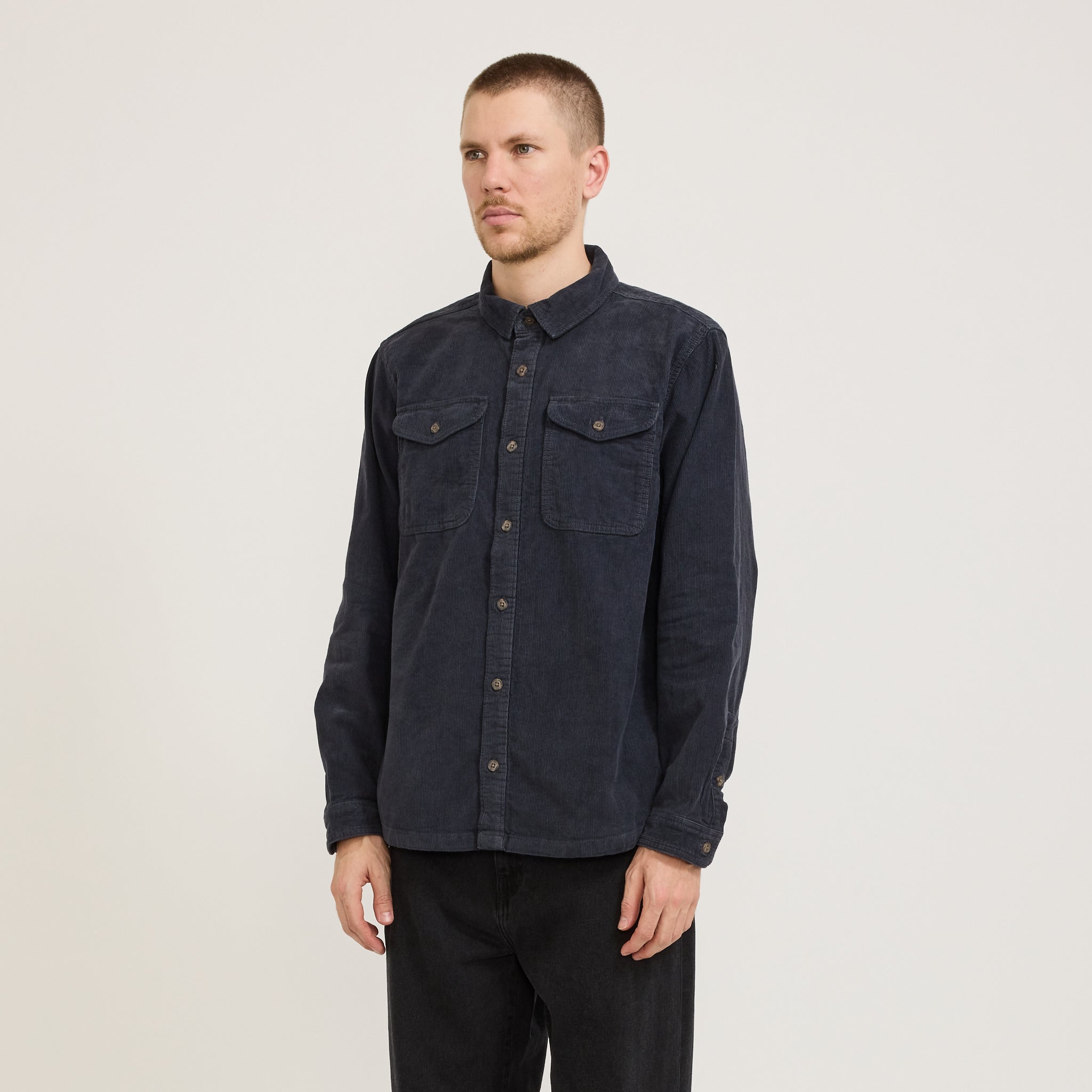 Patagonia | Corduroy Shirt Smolder Blue | Maplestore
