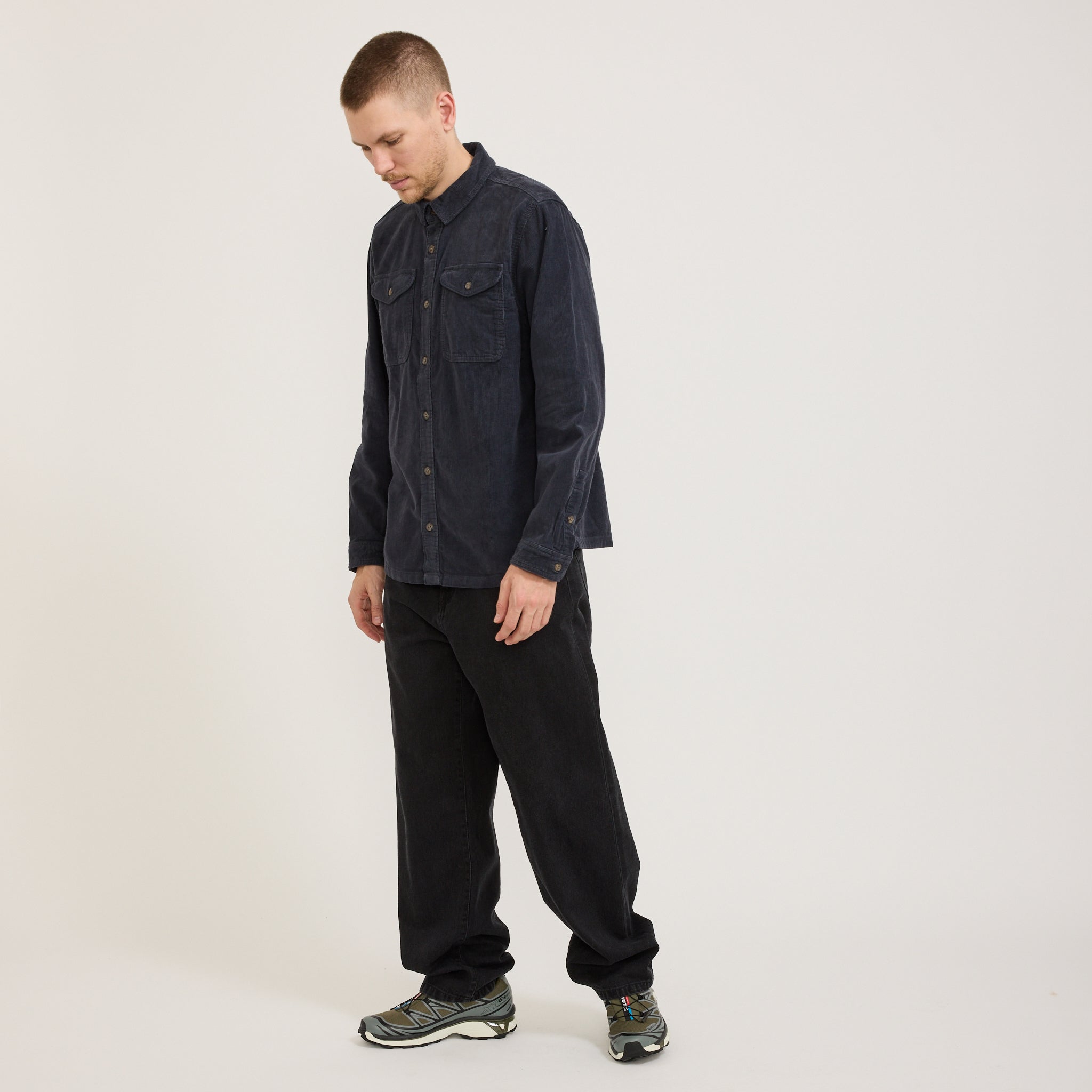 Patagonia | Corduroy Shirt Smolder Blue | Maplestore