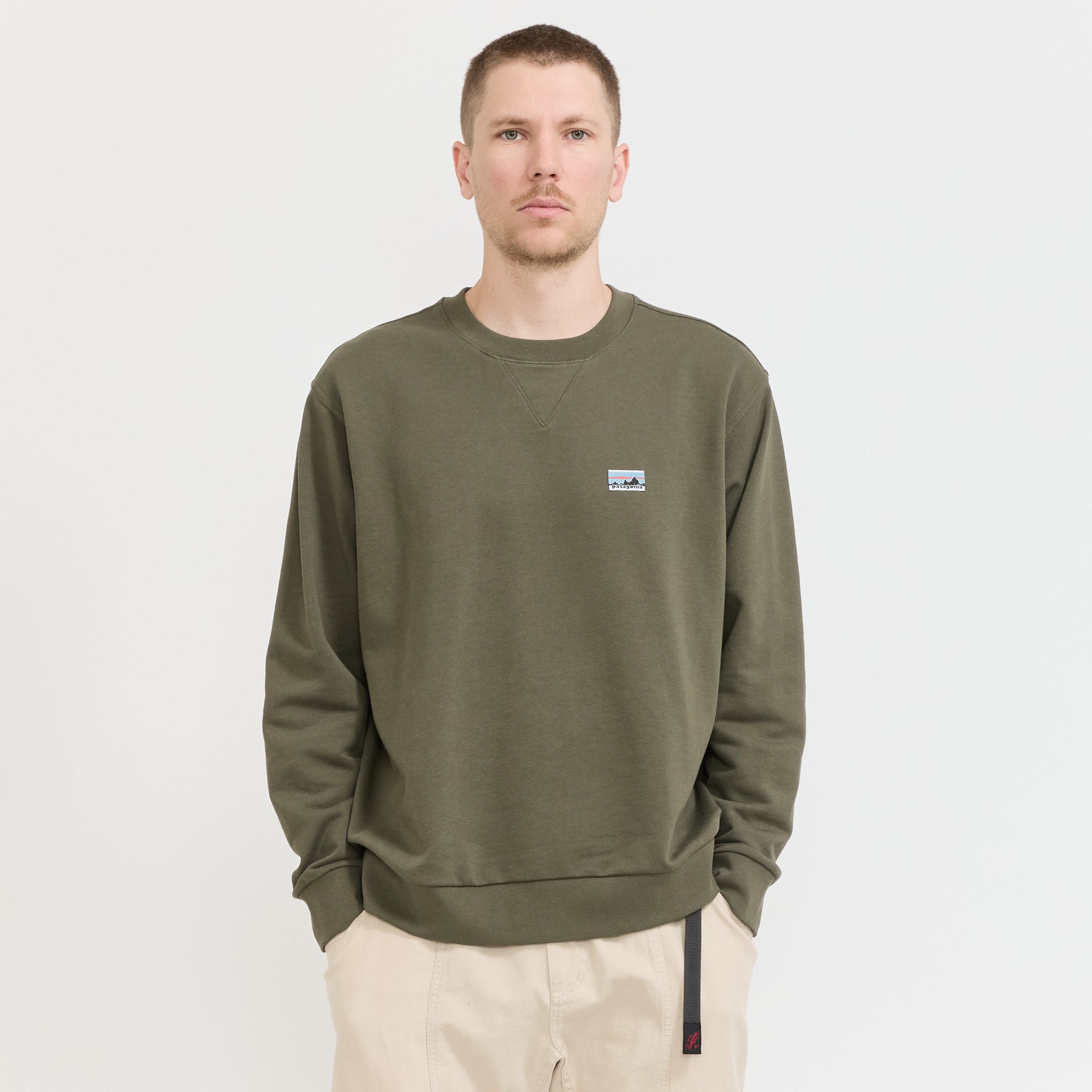 Daily Crewneck Sweatshirt Basin Green