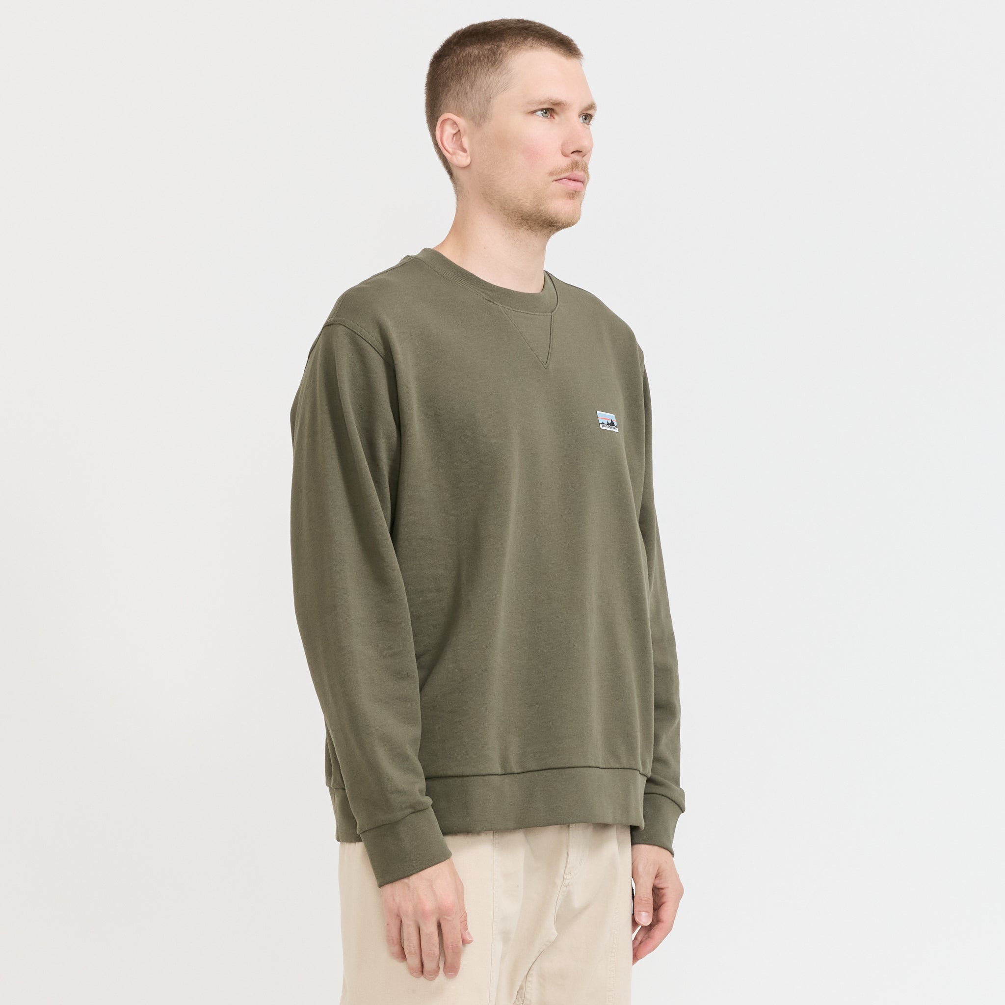 Daily Crewneck Sweatshirt Basin Green