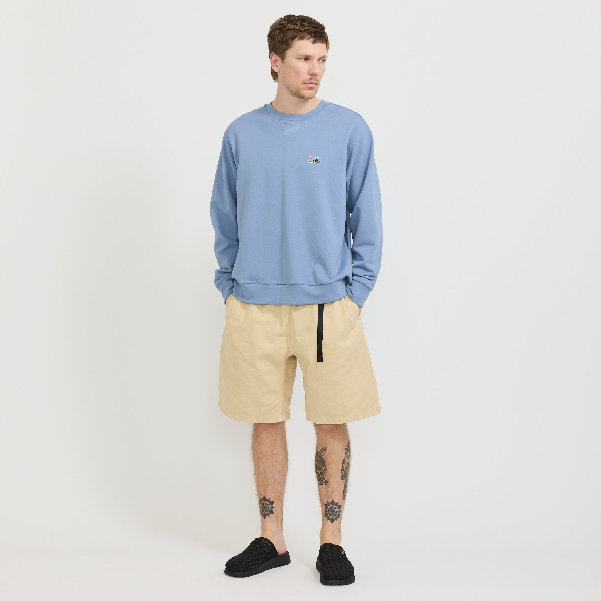 Daily Crewneck Sweatshirt Barnacle Blue
