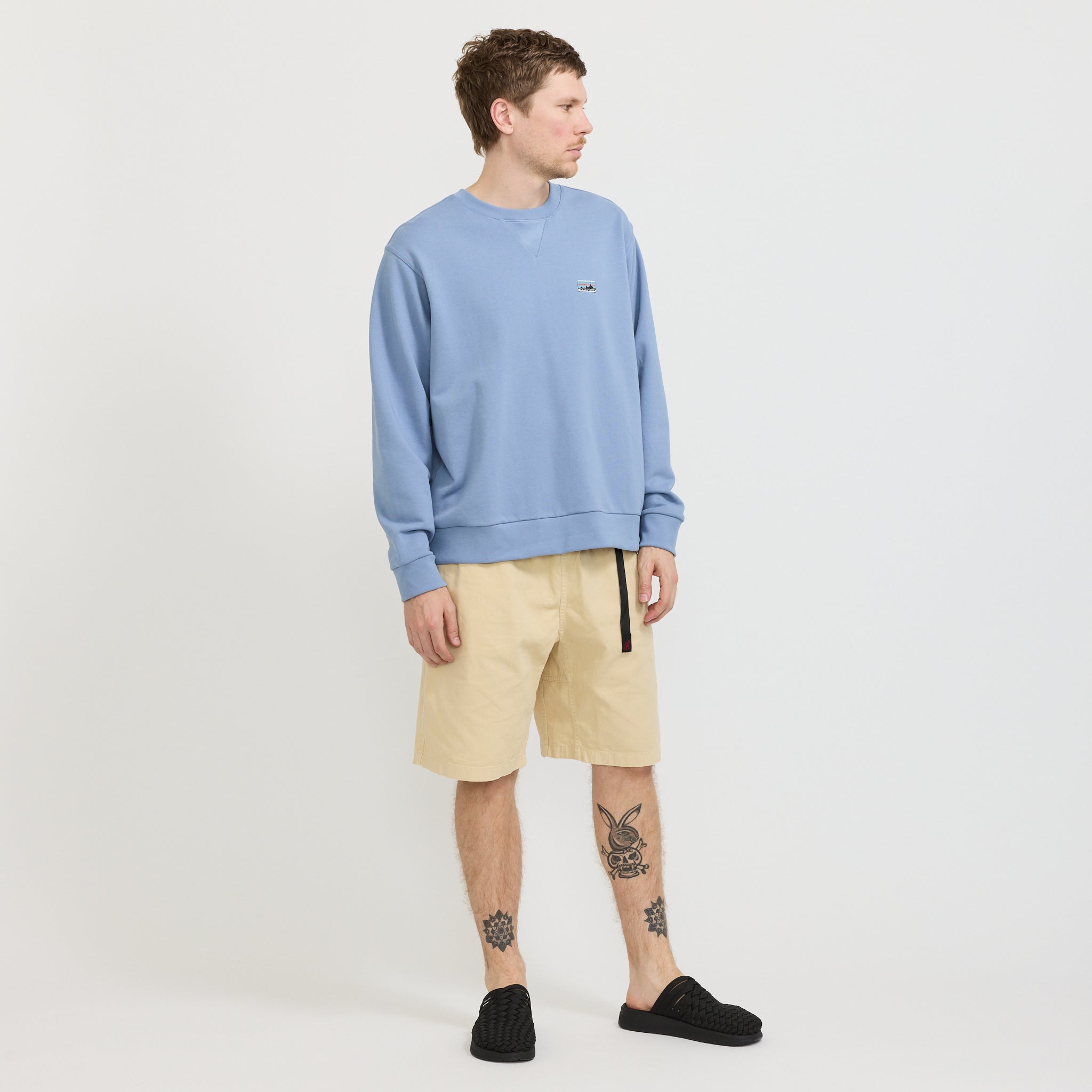 Daily Crewneck Sweatshirt Barnacle Blue