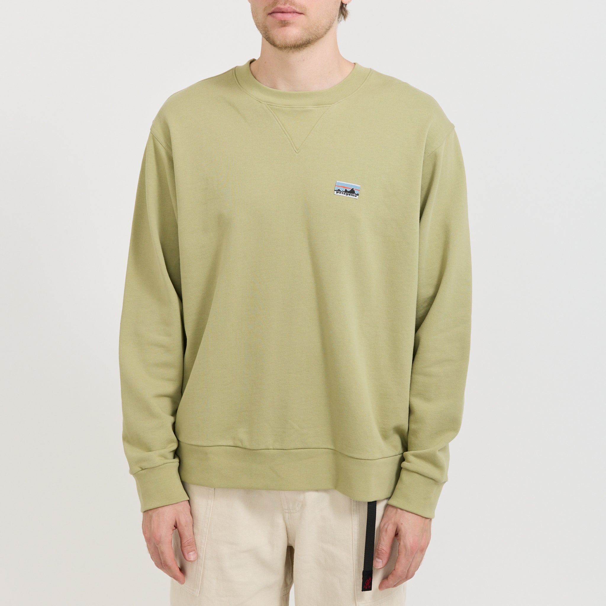 Patagonia | Daily Crewneck Sweatshirt Gumtree Green | Maplestore