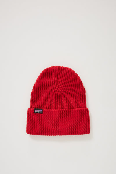 Patagonia | Fishermans Rolled Beanie Touring Red | Maplestore