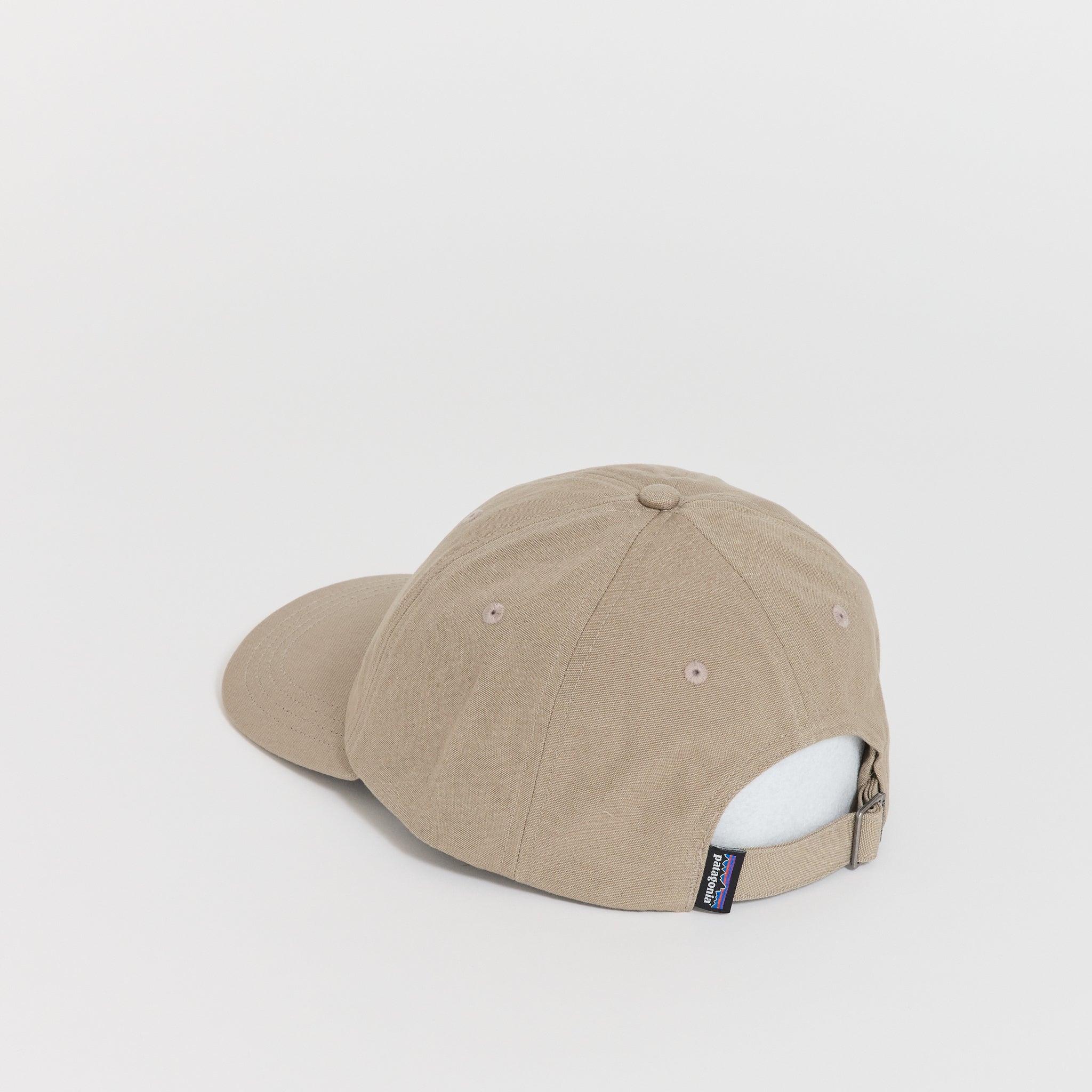 Fitz Roy Icon Trad Cap Text Logo: Seabird Grey