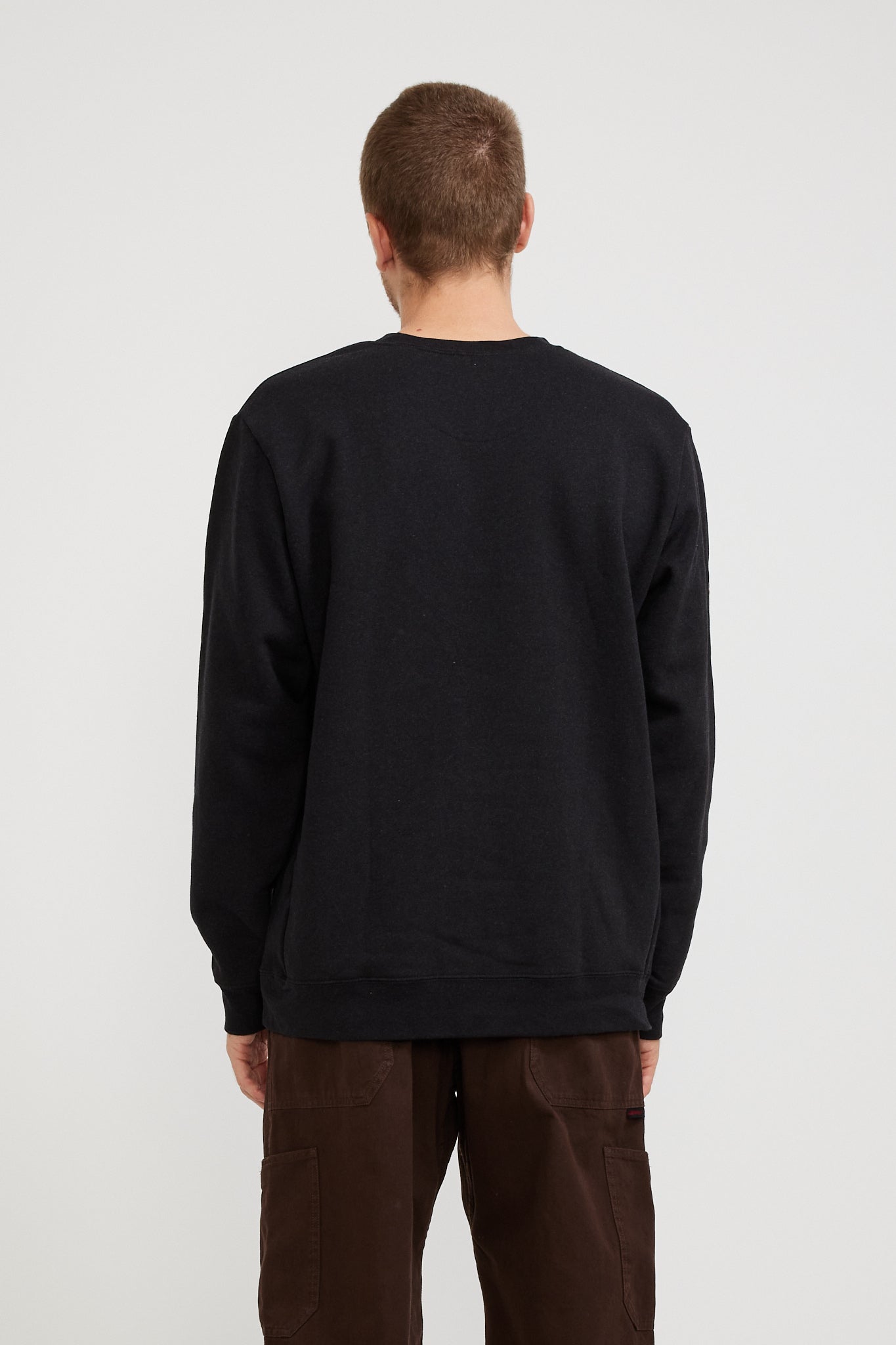 Fitz Roy Icon Uprisal Crew Sweatshirt Ink Black