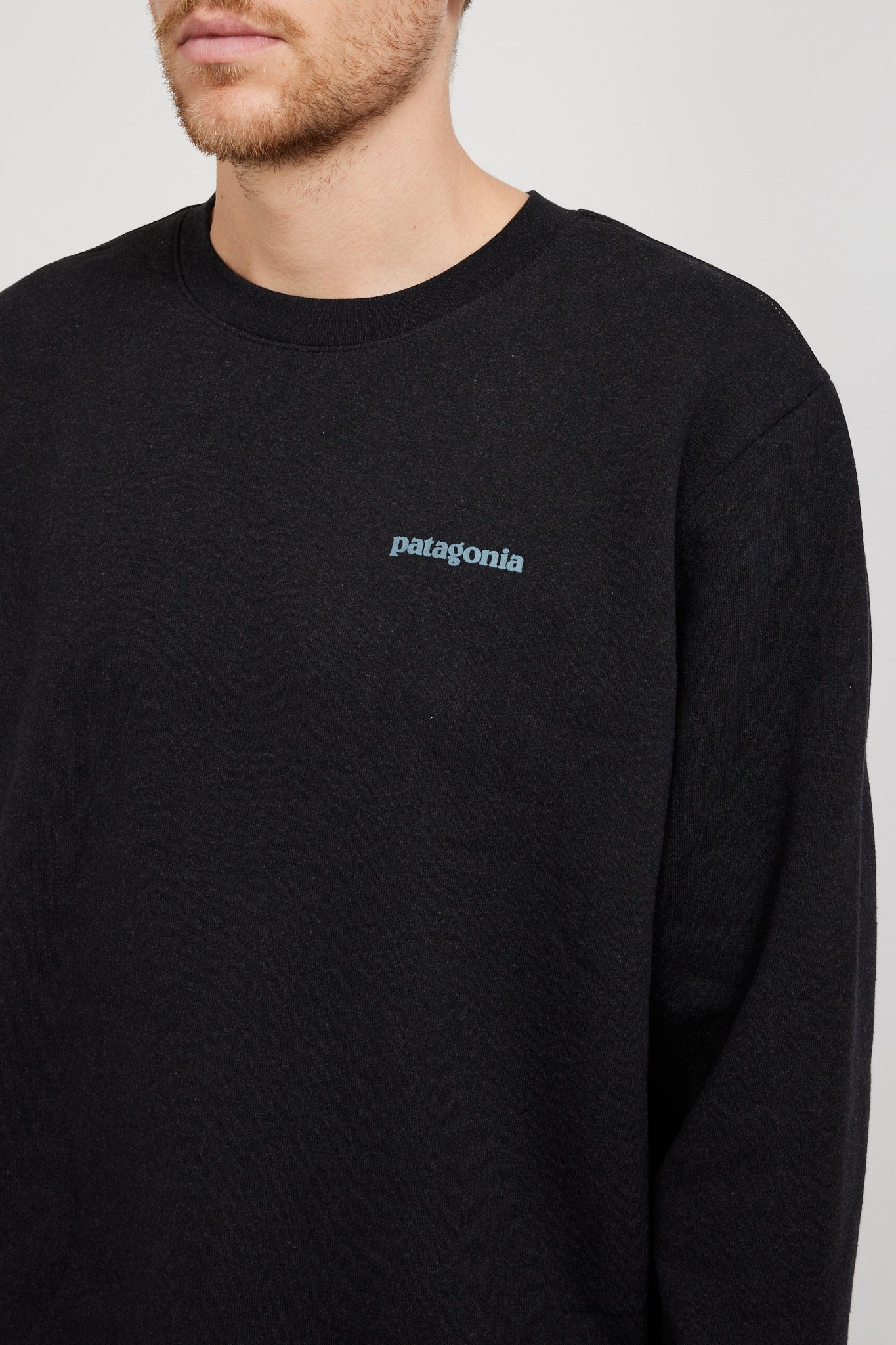 Fitz Roy Icon Uprisal Crew Sweatshirt Ink Black