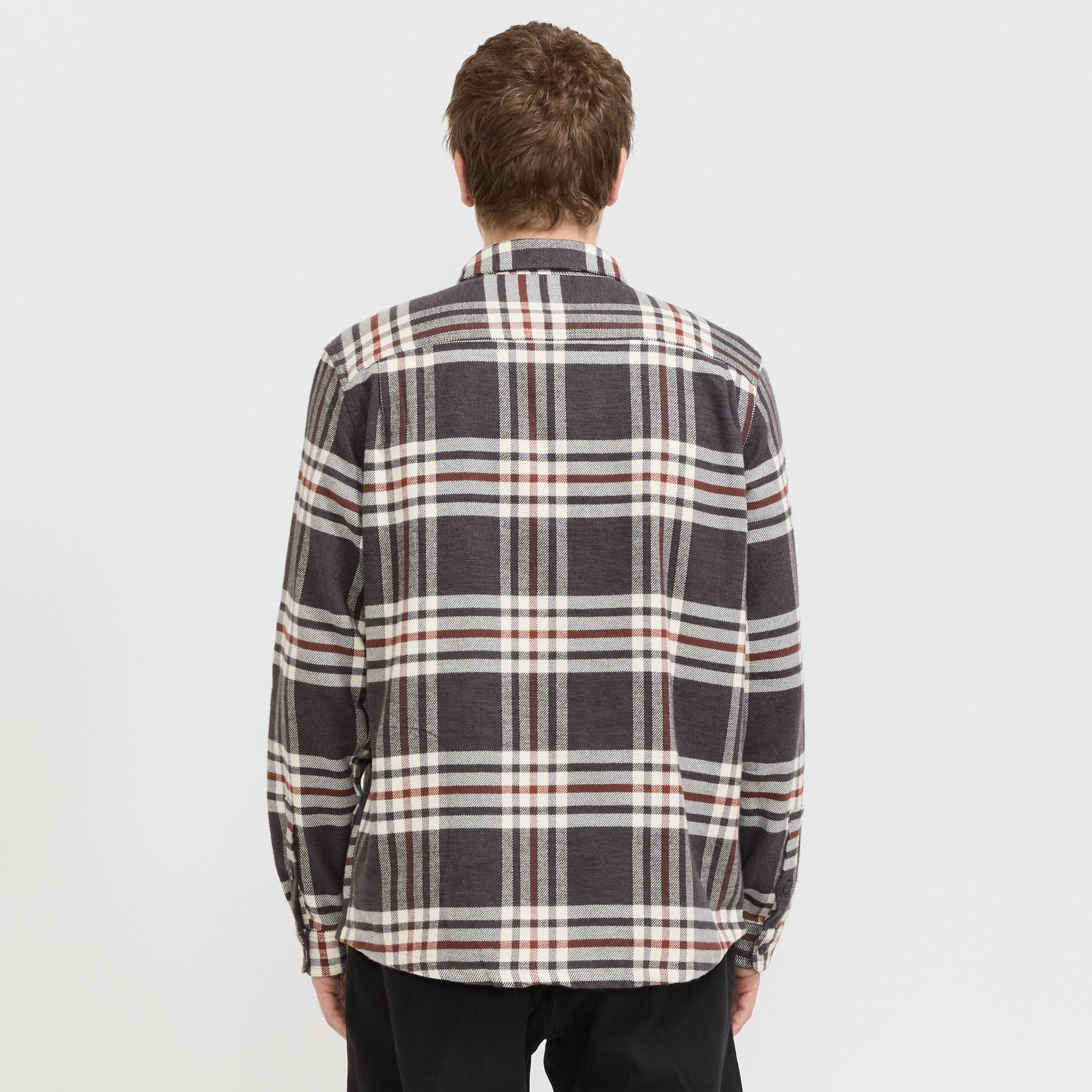 Patagonia | Fjord Flannel Shirt Catch: Ink Black | Maplestore