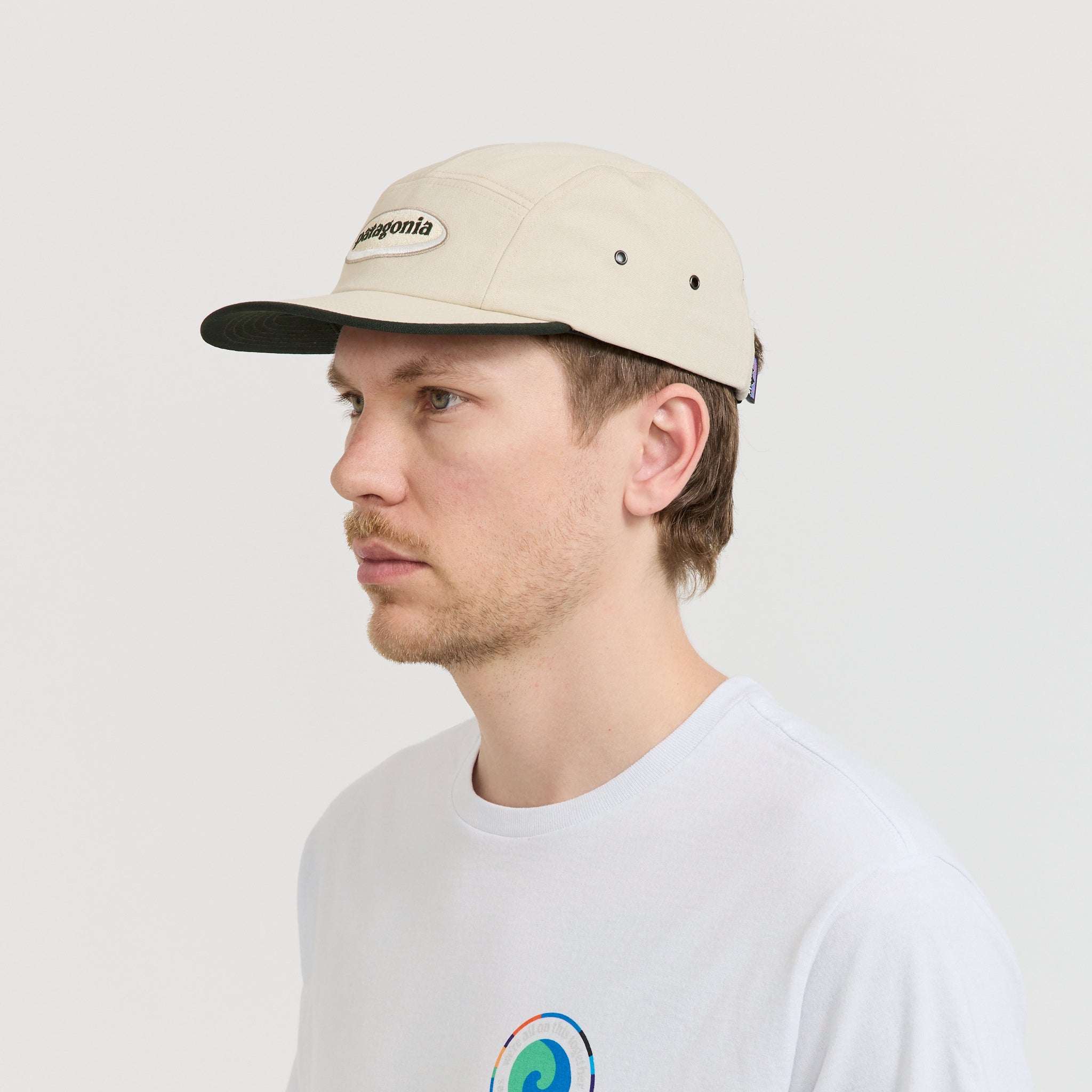 Graphic Maclure Hat Oval Logo: Pumice