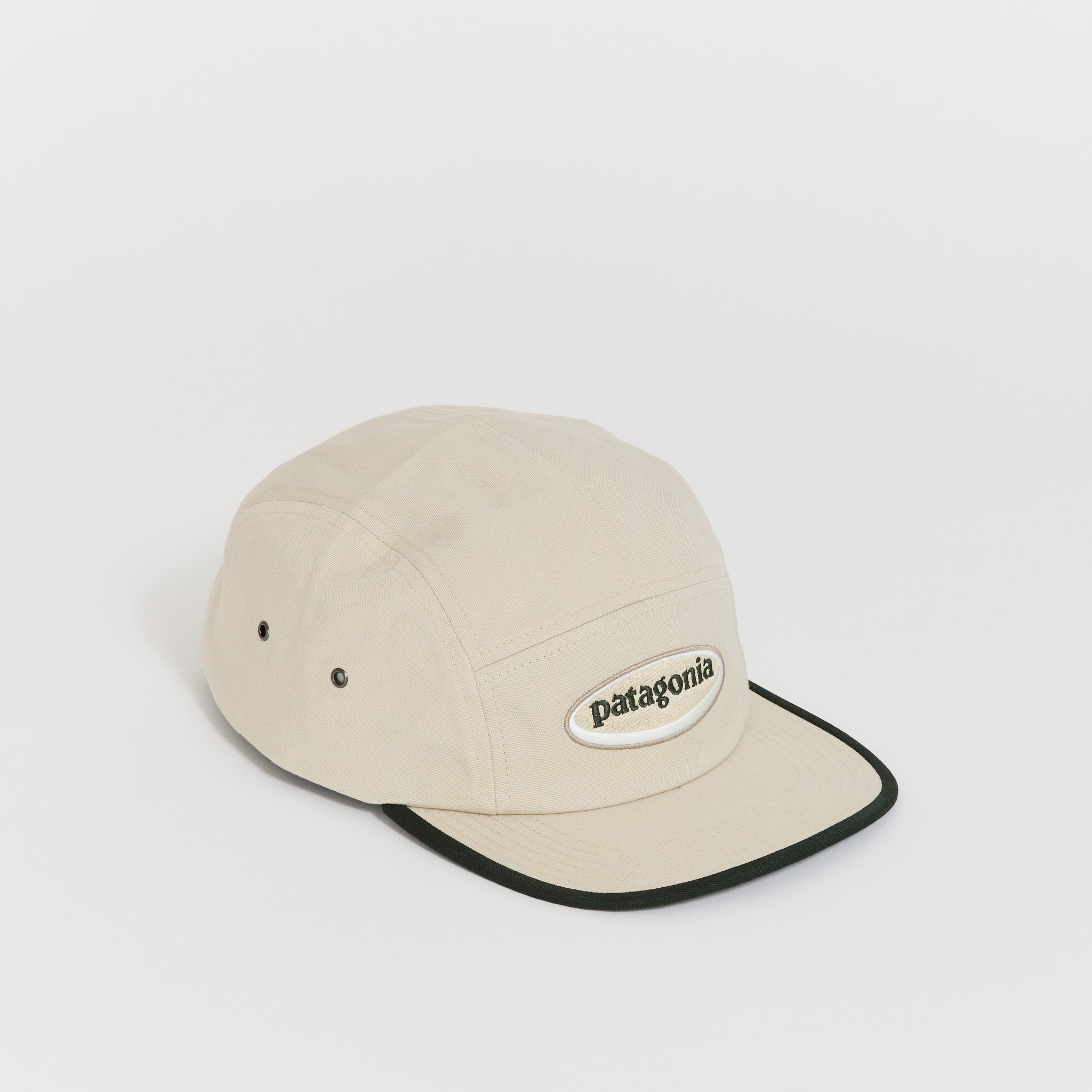 Patagonia Graphic Maclure Hat Oval Logo: Pumice Maplestore - Main Image