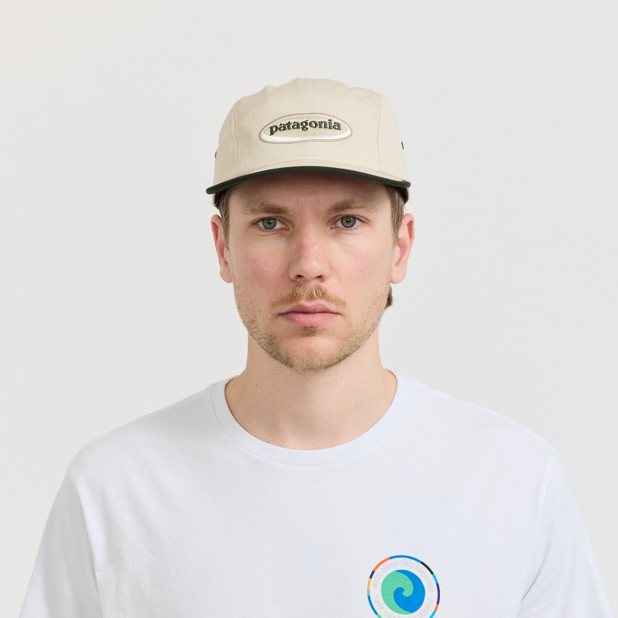 Graphic Maclure Hat Oval Logo: Pumice