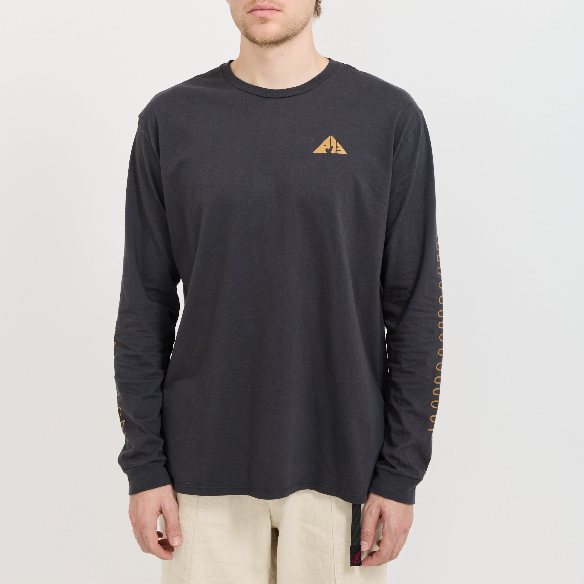 Patagonia | L/S Driftaways Organic T-Shirt Ink Black | Maplestore