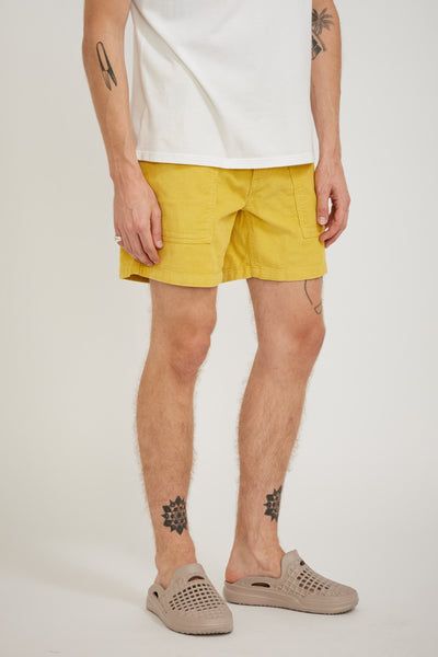 Patagonia | Organic Cotton Cord Utility Shorts - 6 in. Surfboard Yellow | Maplestore