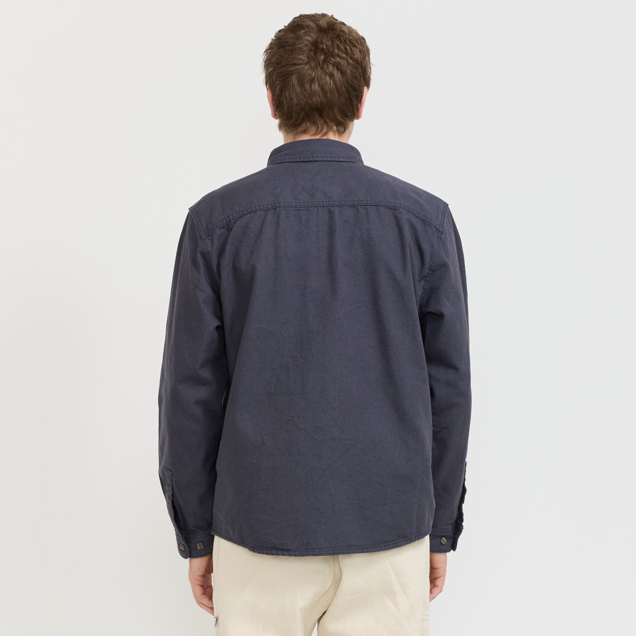 Patagonia | Point Reyes Canvas Shirt Smolder Blue | Maplestore