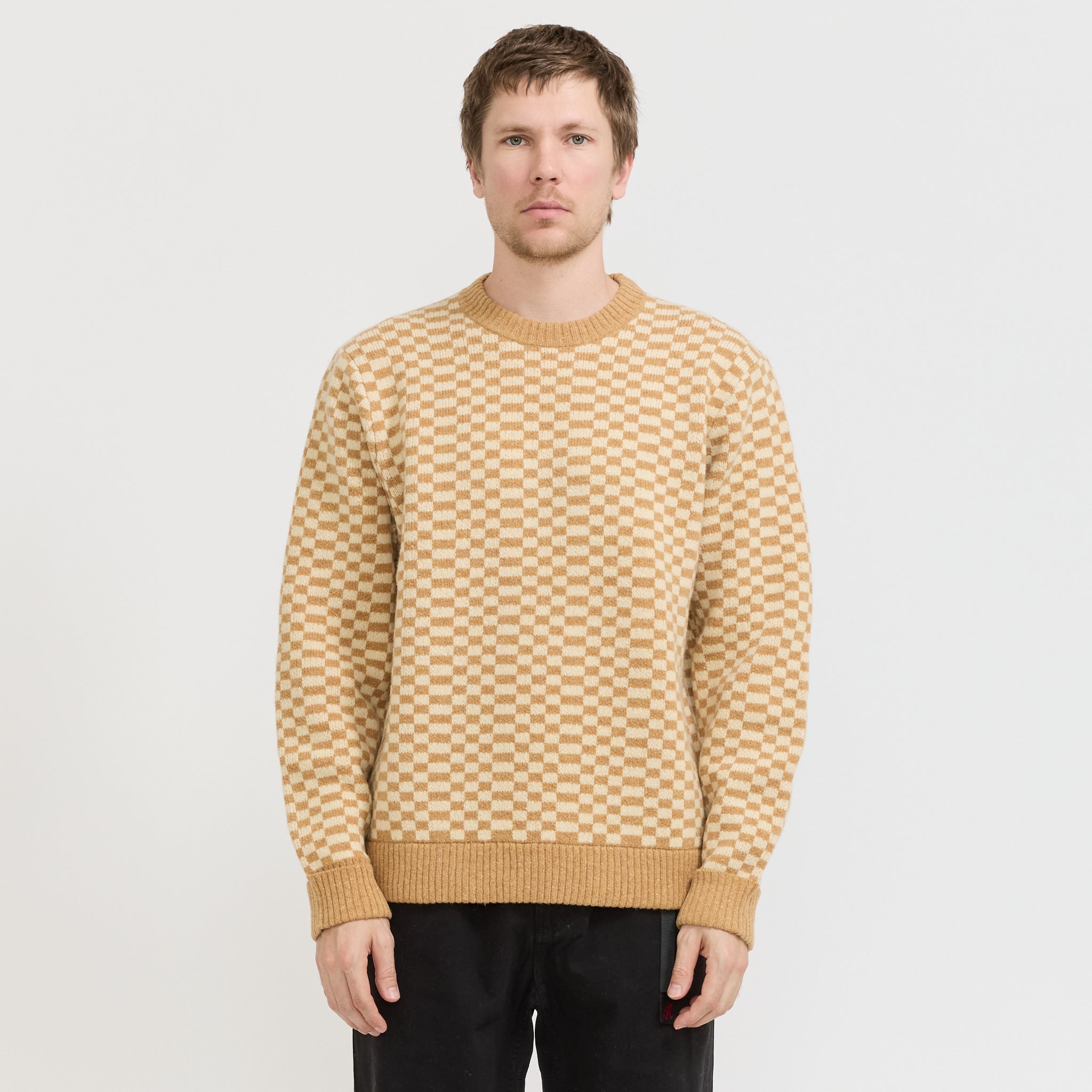 Patagonia | Recycled Wool Blend Sweater Finned: Talon Gold | Maplestore