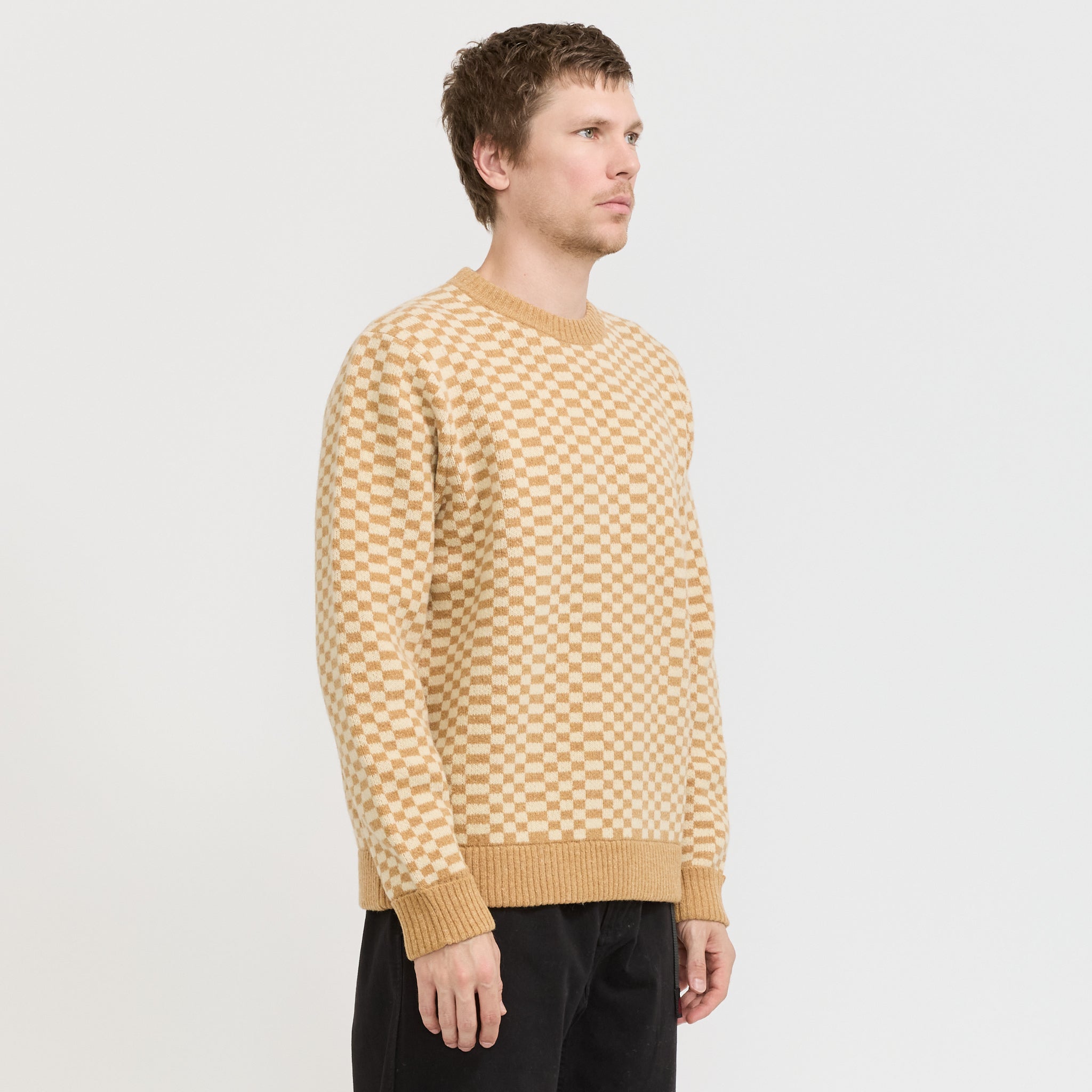 Patagonia | Recycled Wool Blend Sweater Finned: Talon Gold | Maplestore