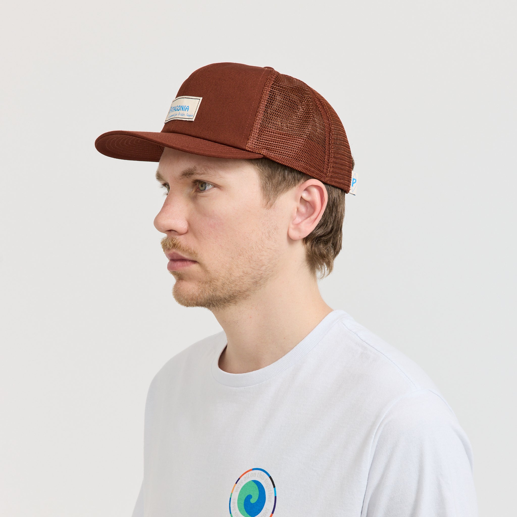 Relaxed Trucker Hat Water People Label: Dried Vanilla