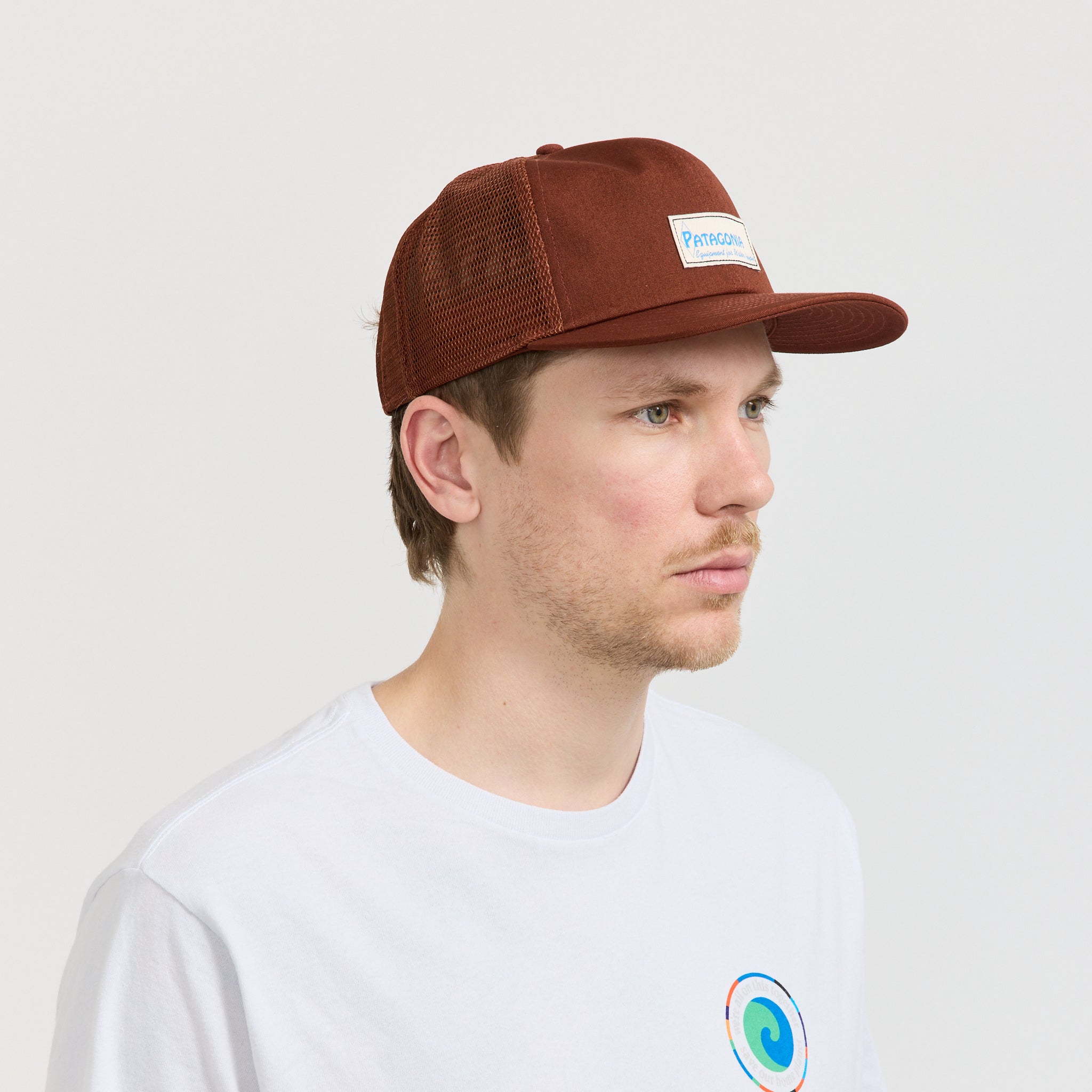 Relaxed Trucker Hat Water People Label: Dried Vanilla