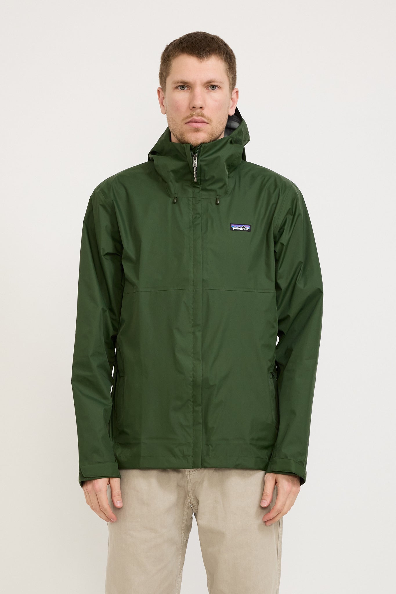 Green patagonia rain jacket online