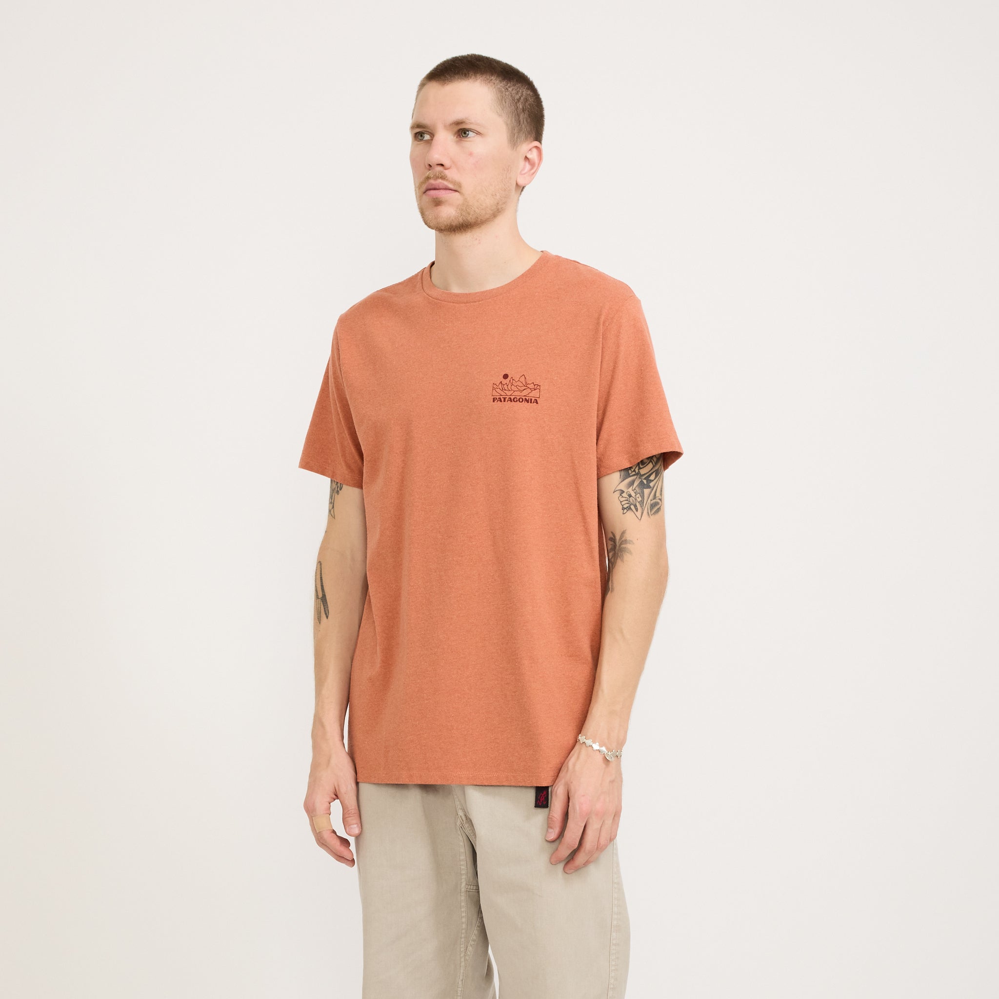 Patagonia | Trailways Responsibili-Tee Redtail Rust | Maplestore