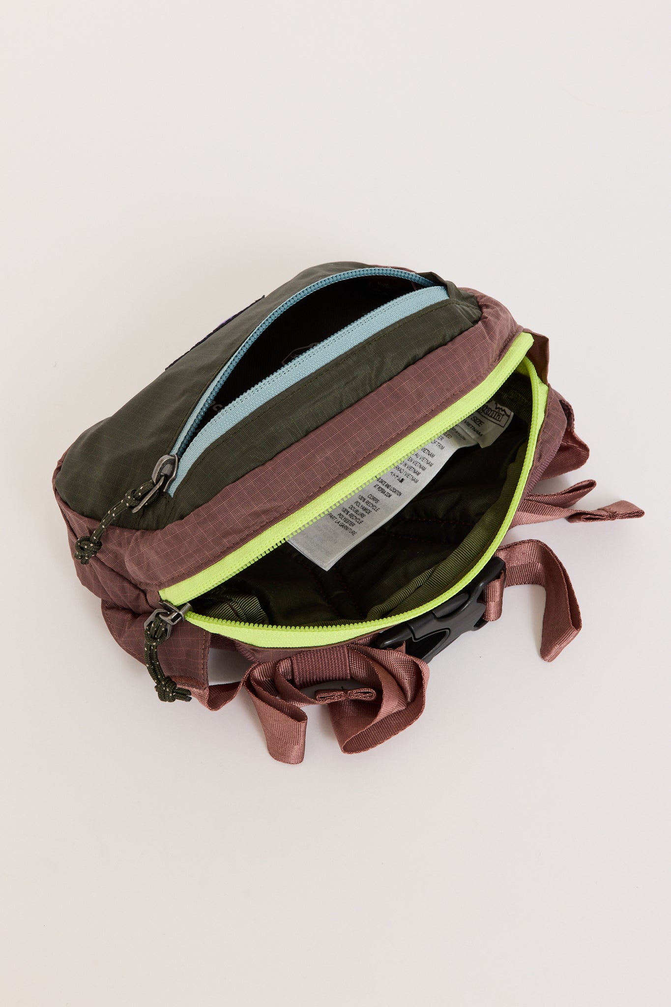 Ultralight Black Hole Mini Hip Pack Patchwork Pine Needle