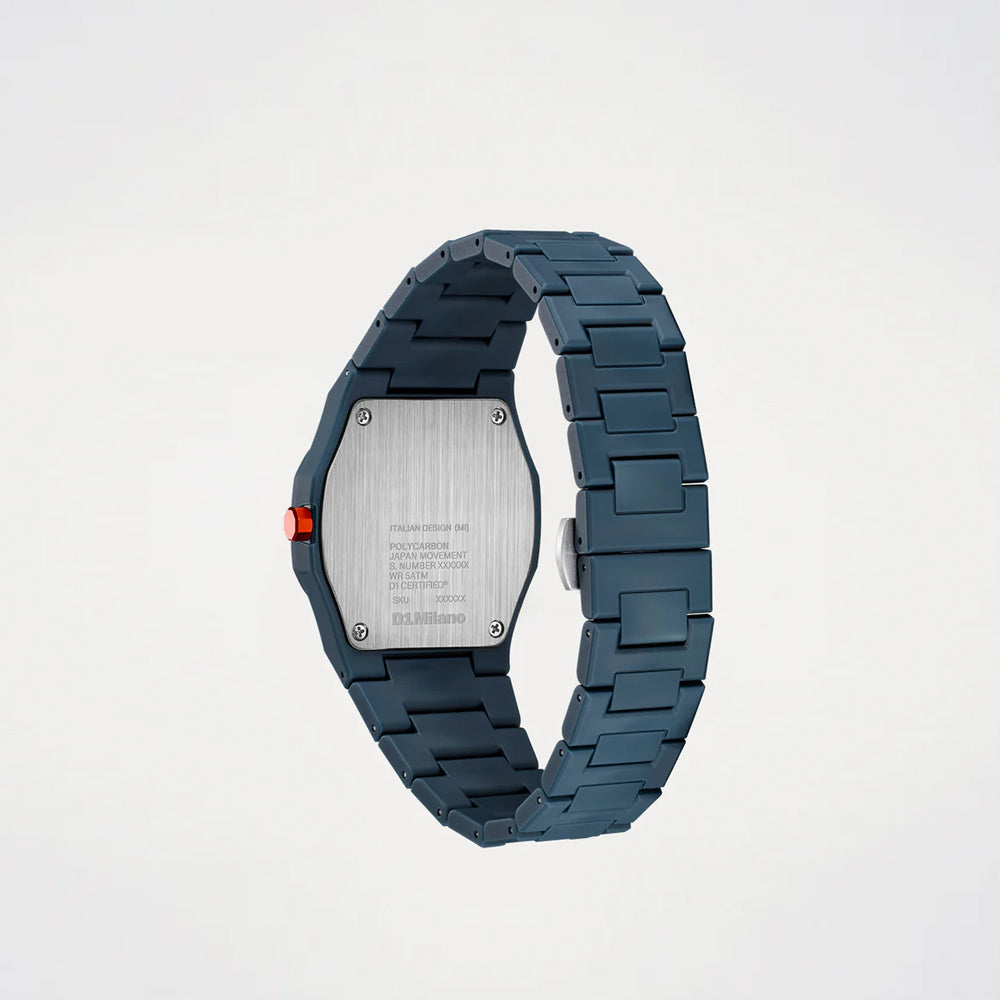 D1 Milano | Blue Legacy Polycarbon Watch | Maplestore