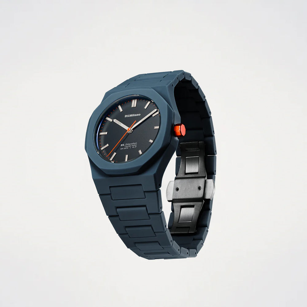 D1 Milano | Blue Legacy Polycarbon Watch | Maplestore