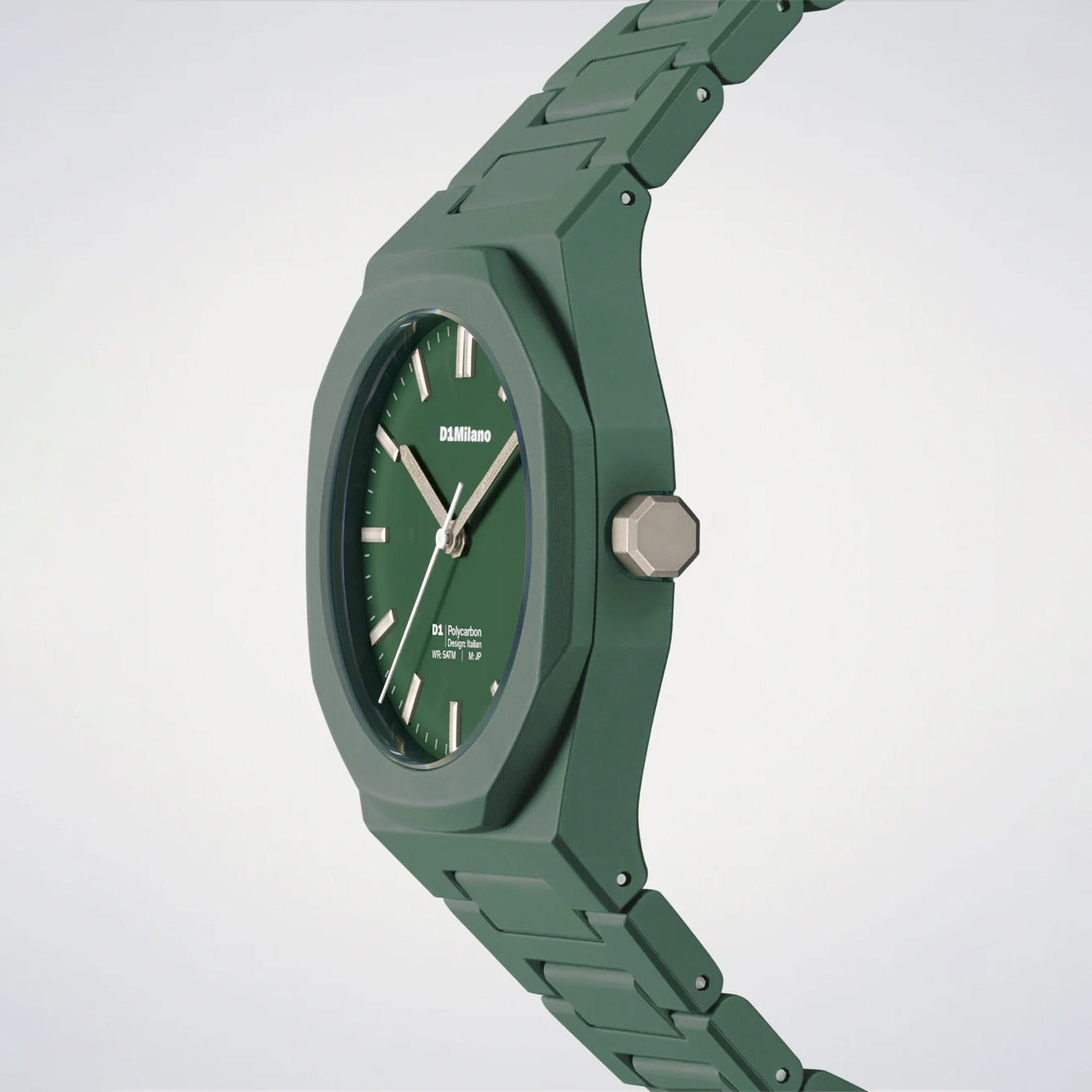 D1 Milano | Green Legacy 40.5mm Polycarbon Watch | Maplestore