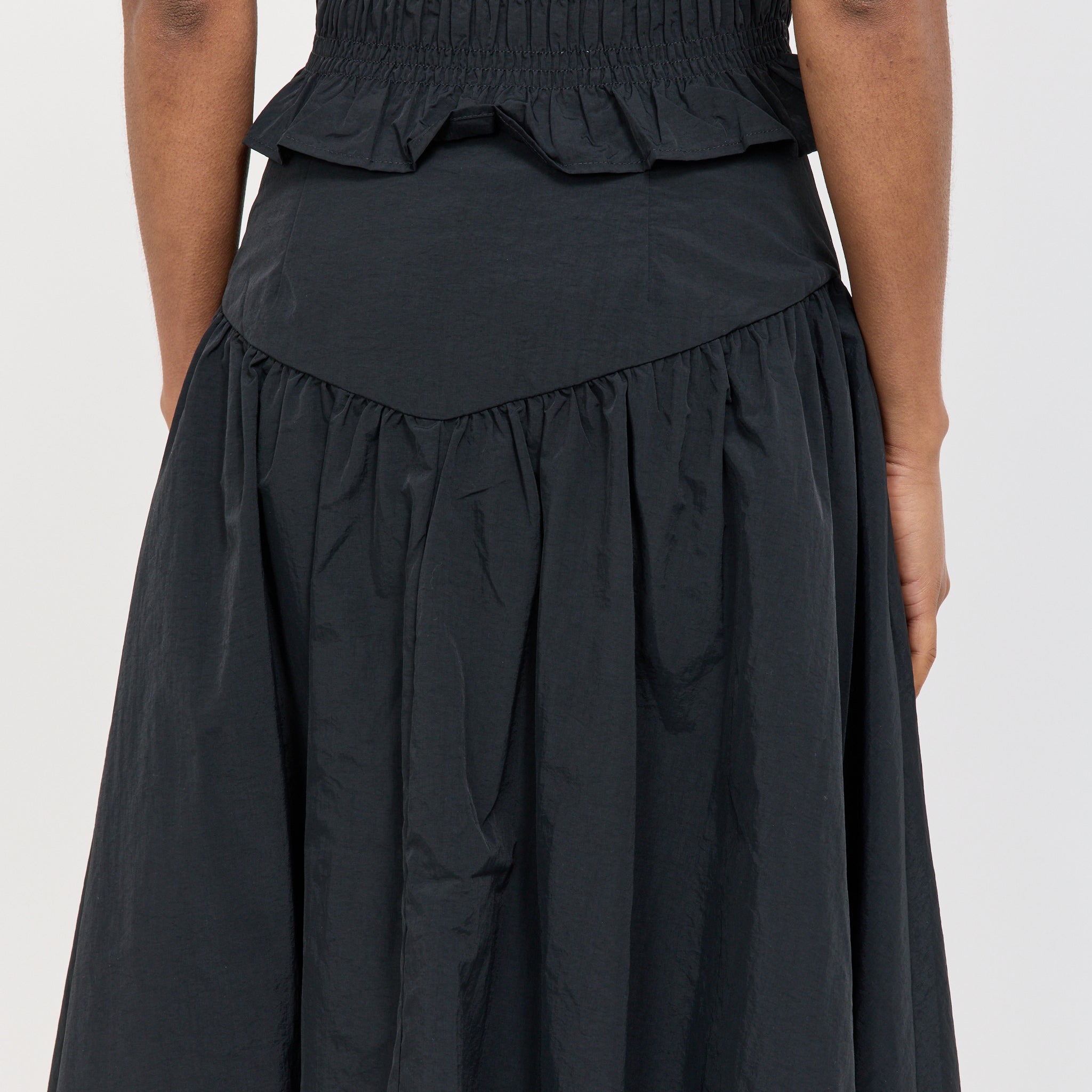 Deba Midi Skirt Onyx