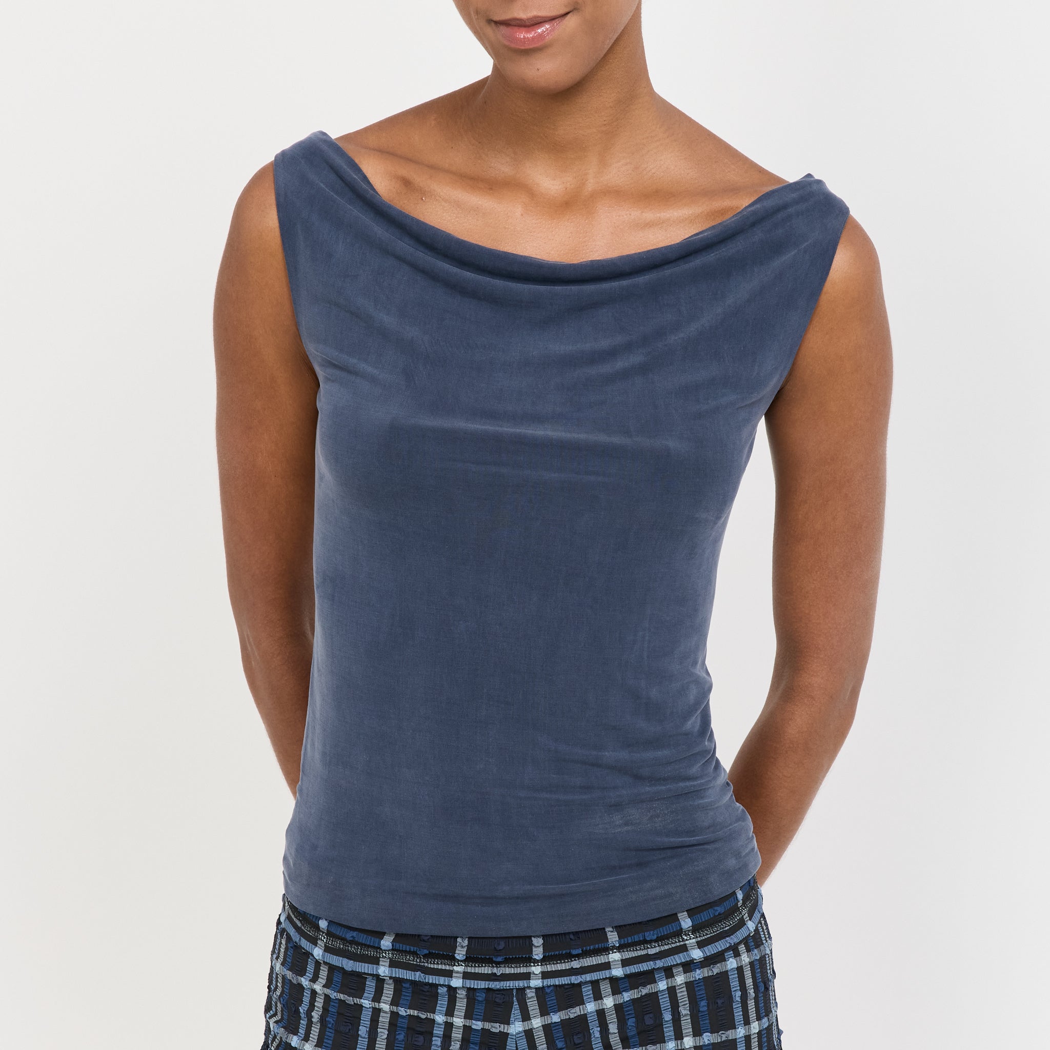 Kylie Top Denim Blue