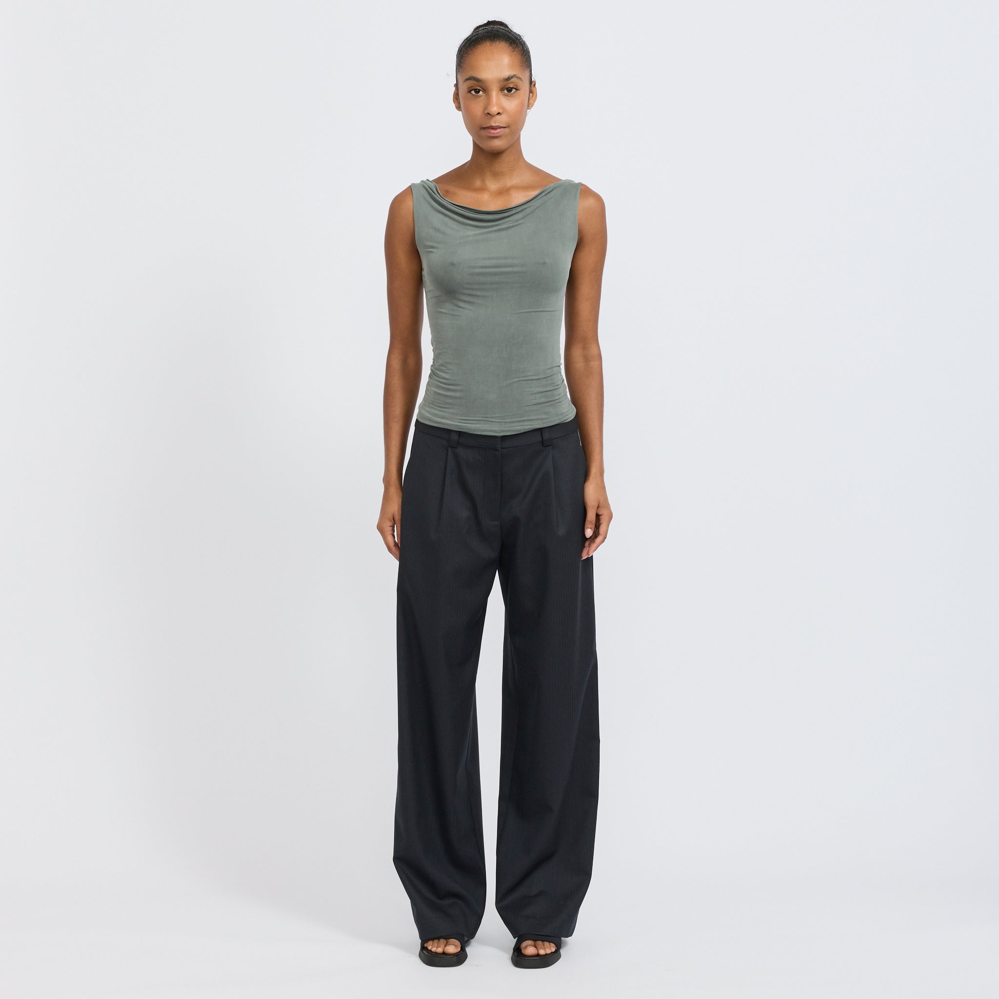 Kylie Top Sea Salt | Peachy Den Women's Tops | Maplestore