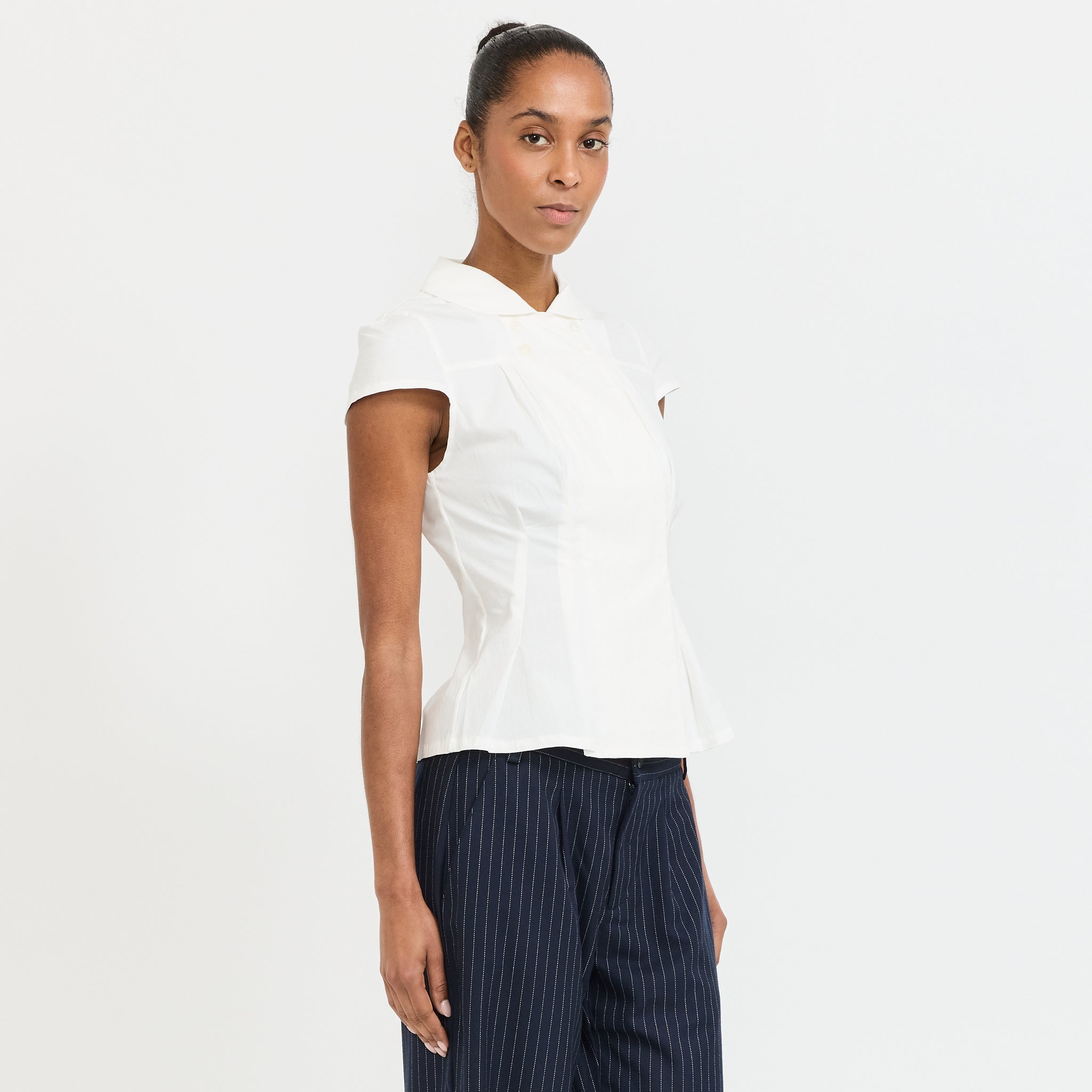 Peachy Den | Missy Blouse Porcelain | Maplestore