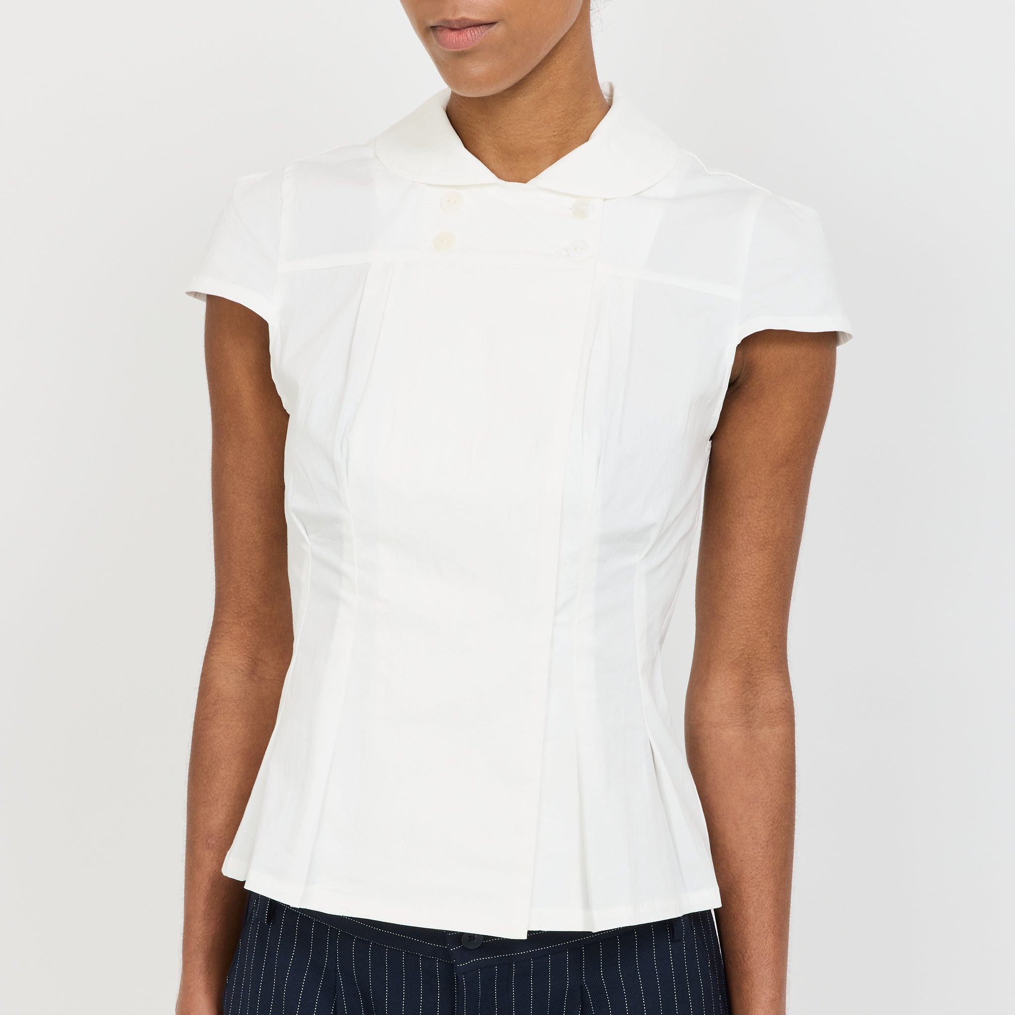 Peachy Den | Missy Blouse Porcelain | Maplestore