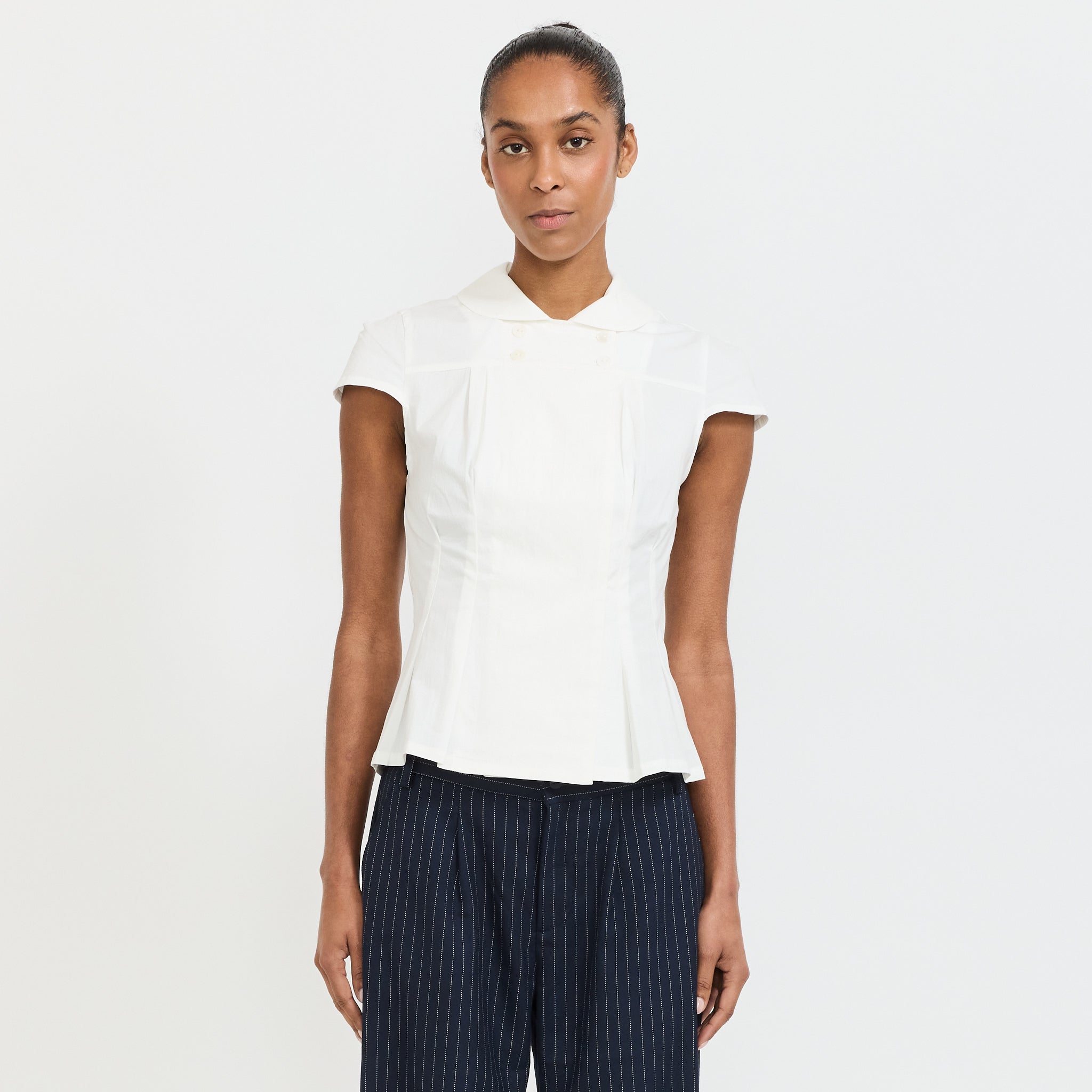 Missy Blouse Porcelain