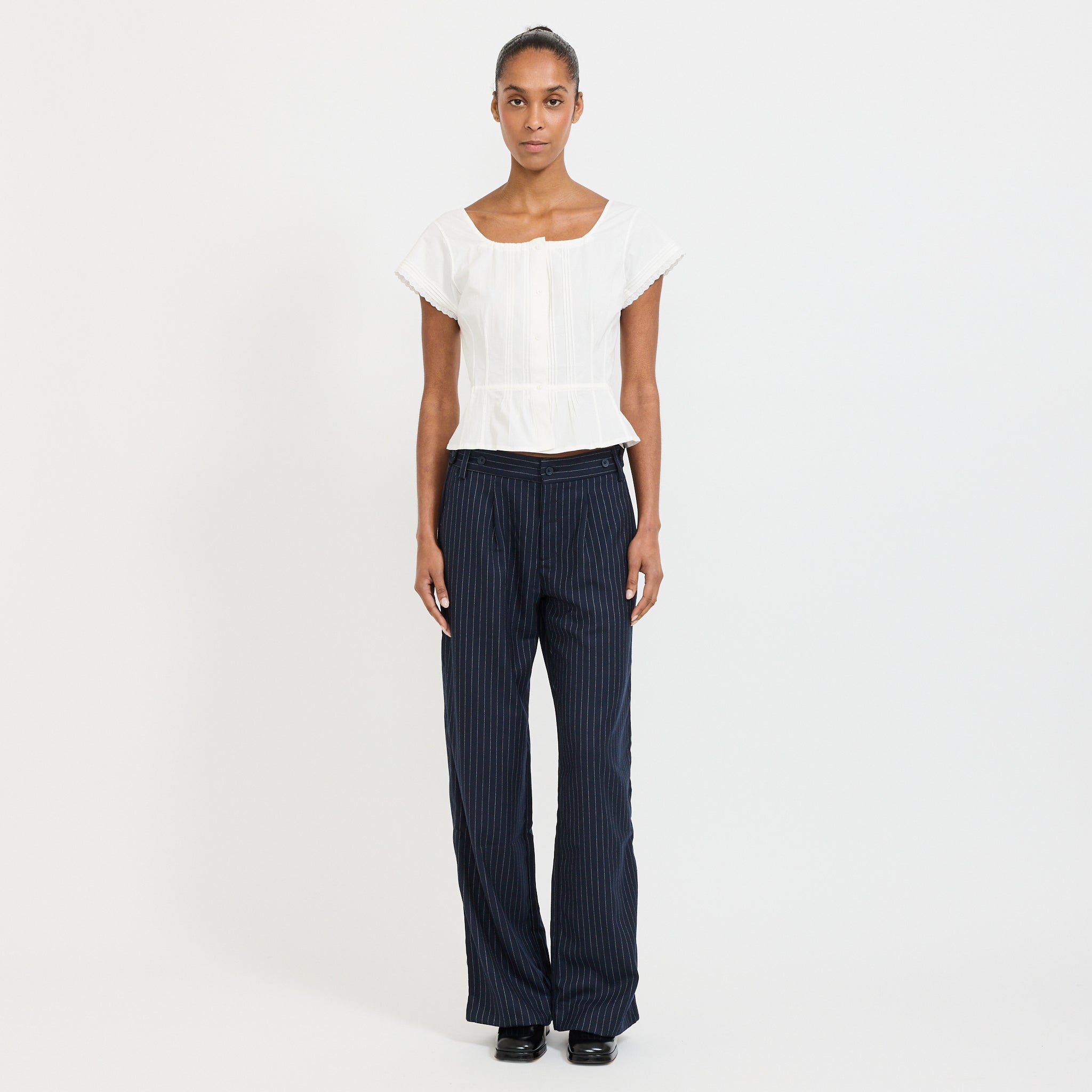 Renee Blouse Porcelain