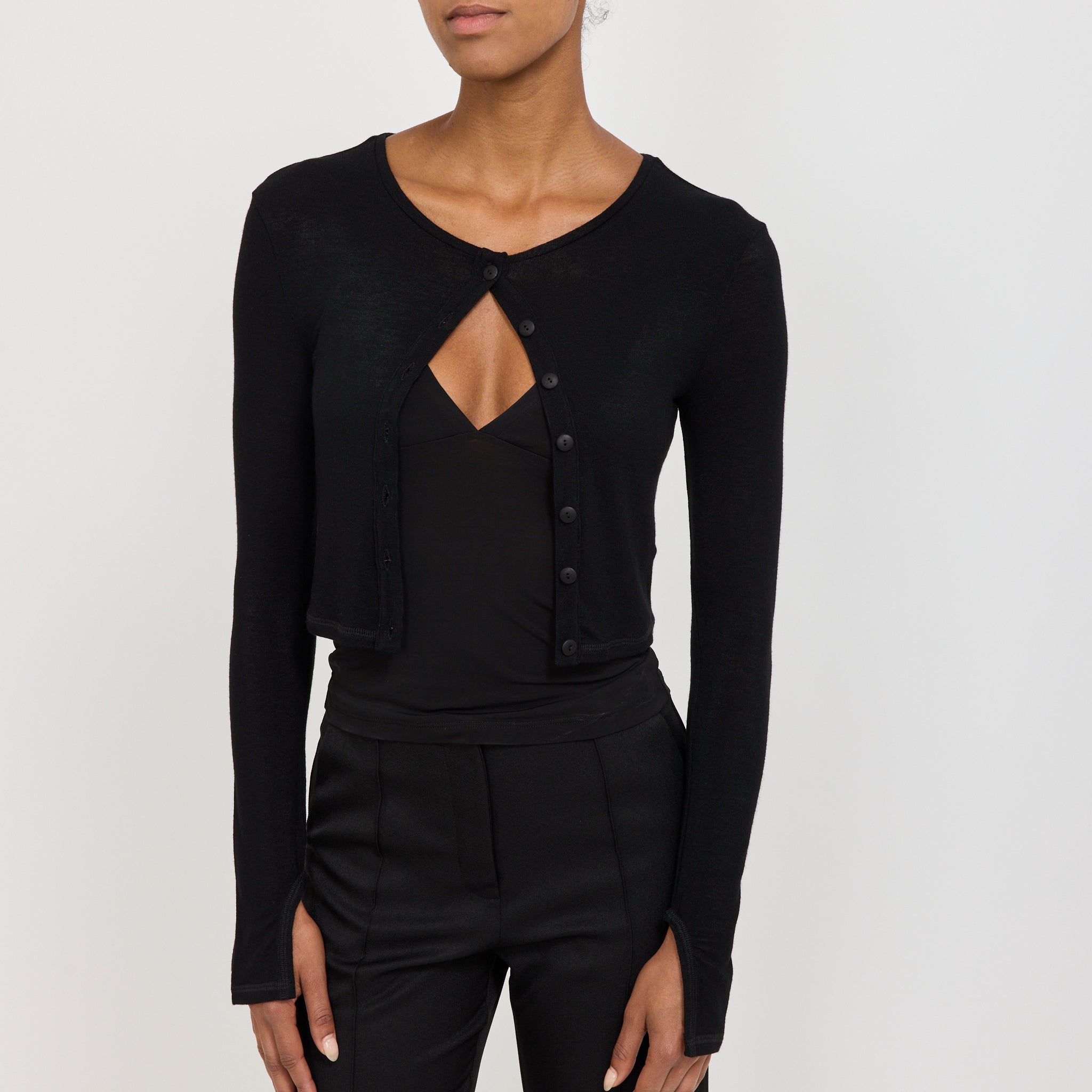 Permanent Vacation | Assume Cardigan Black | Maplestore