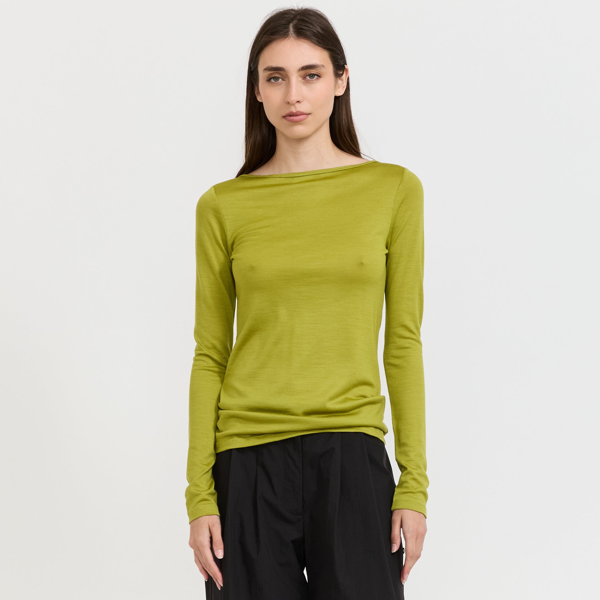 Connection Wool Top Algae