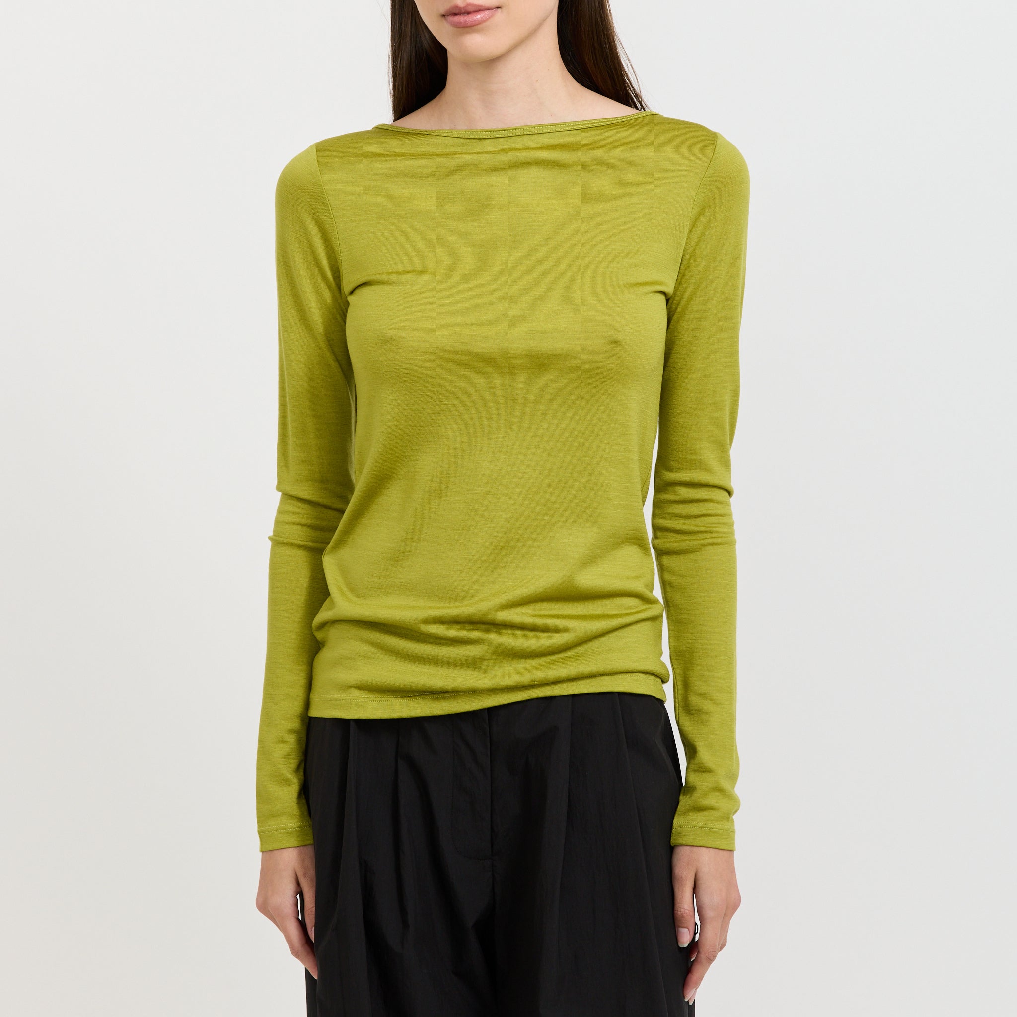 Connection Wool Top Algae